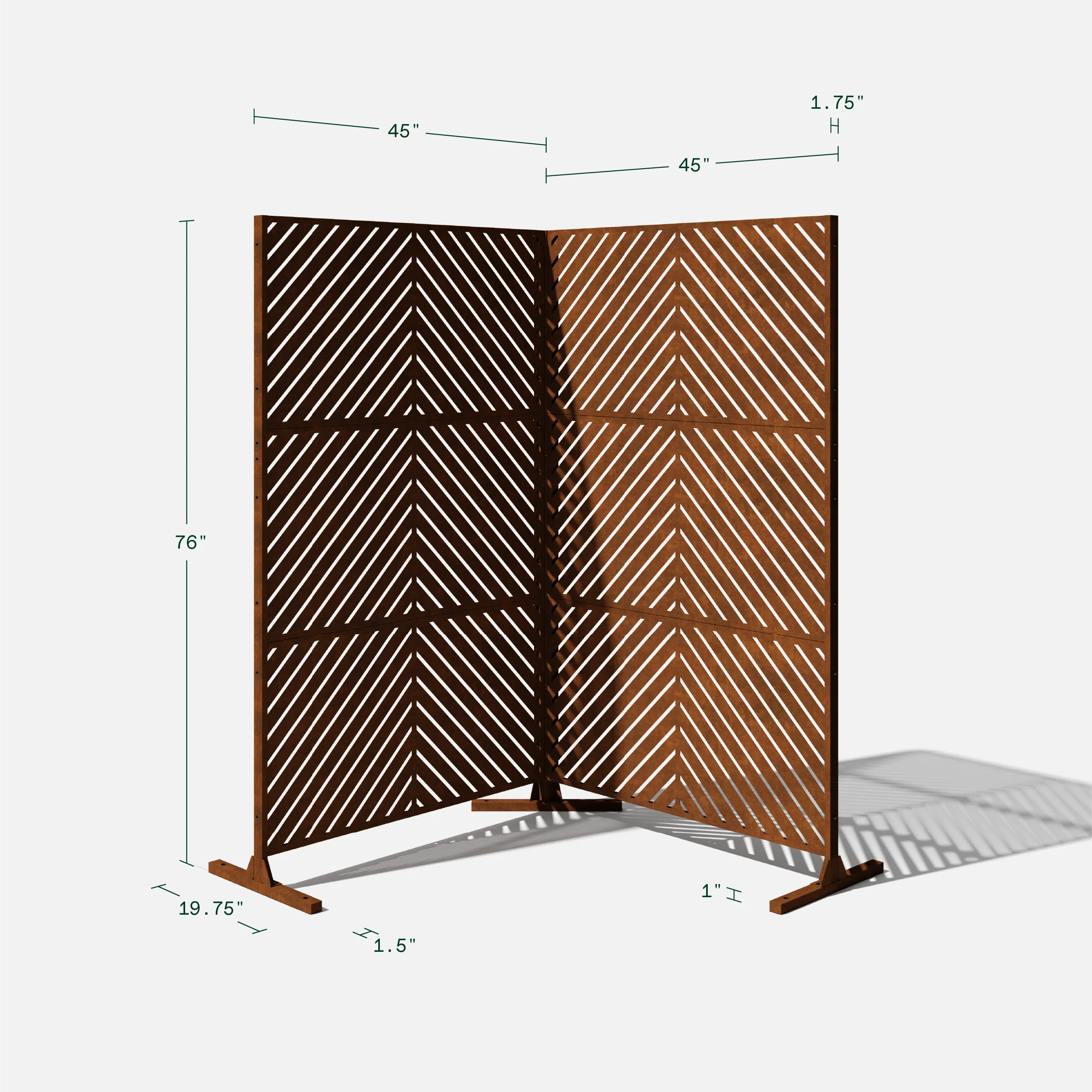 arrow privacy screen set - Image 81