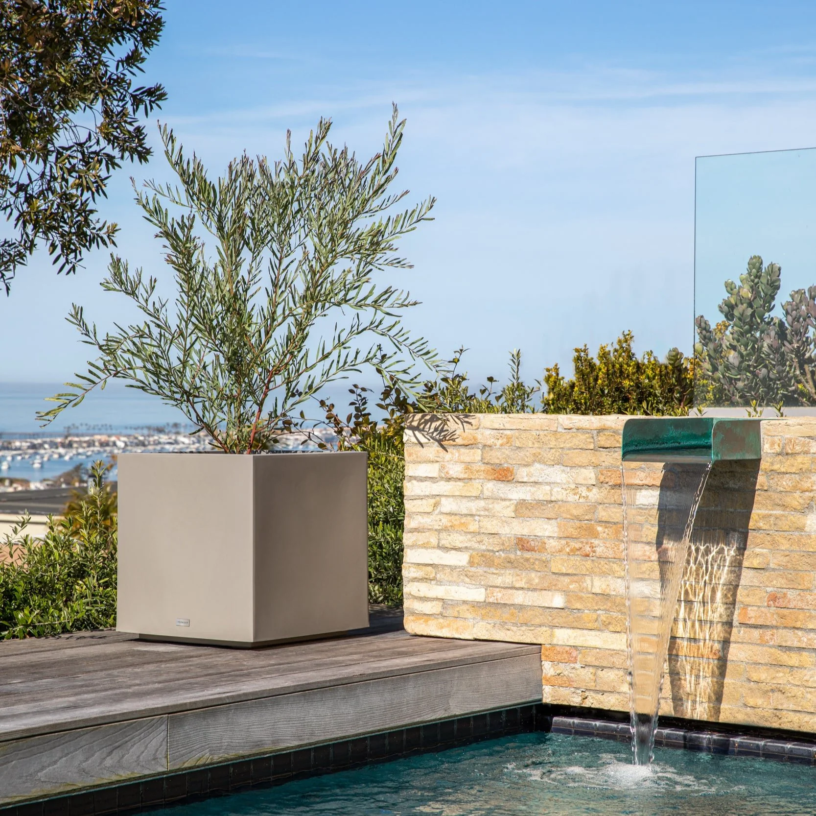 block cube planter - Image 43