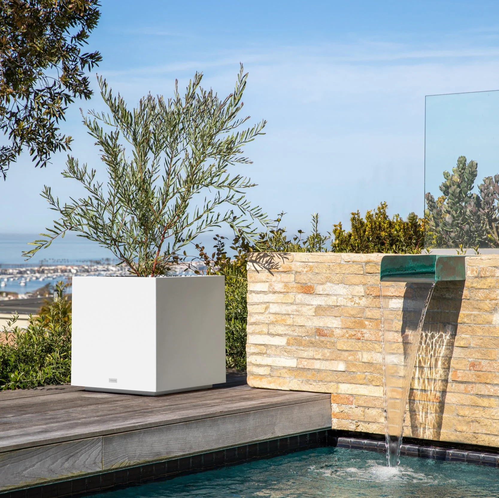 block cube planter - Image 49