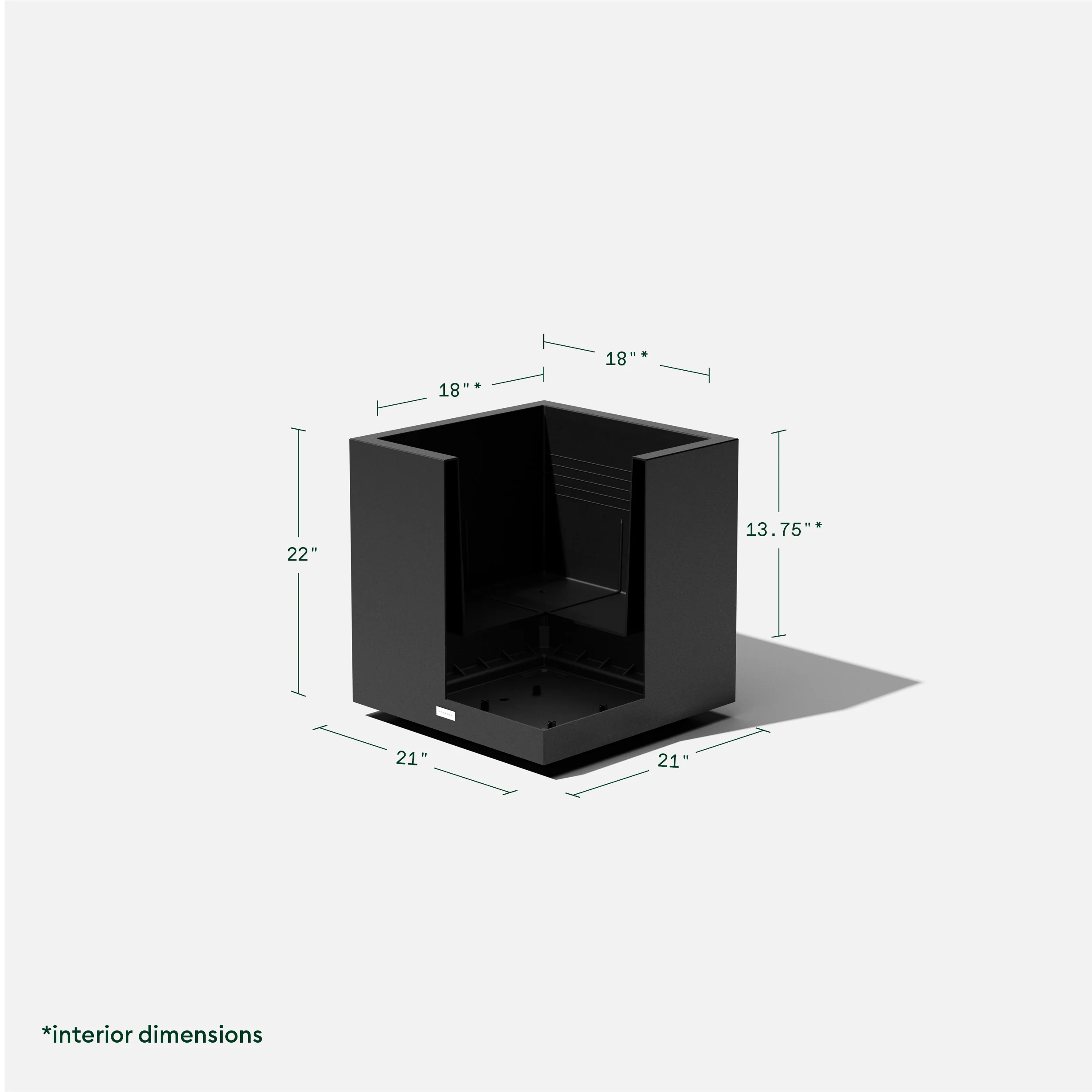 block cube planter - Image 52