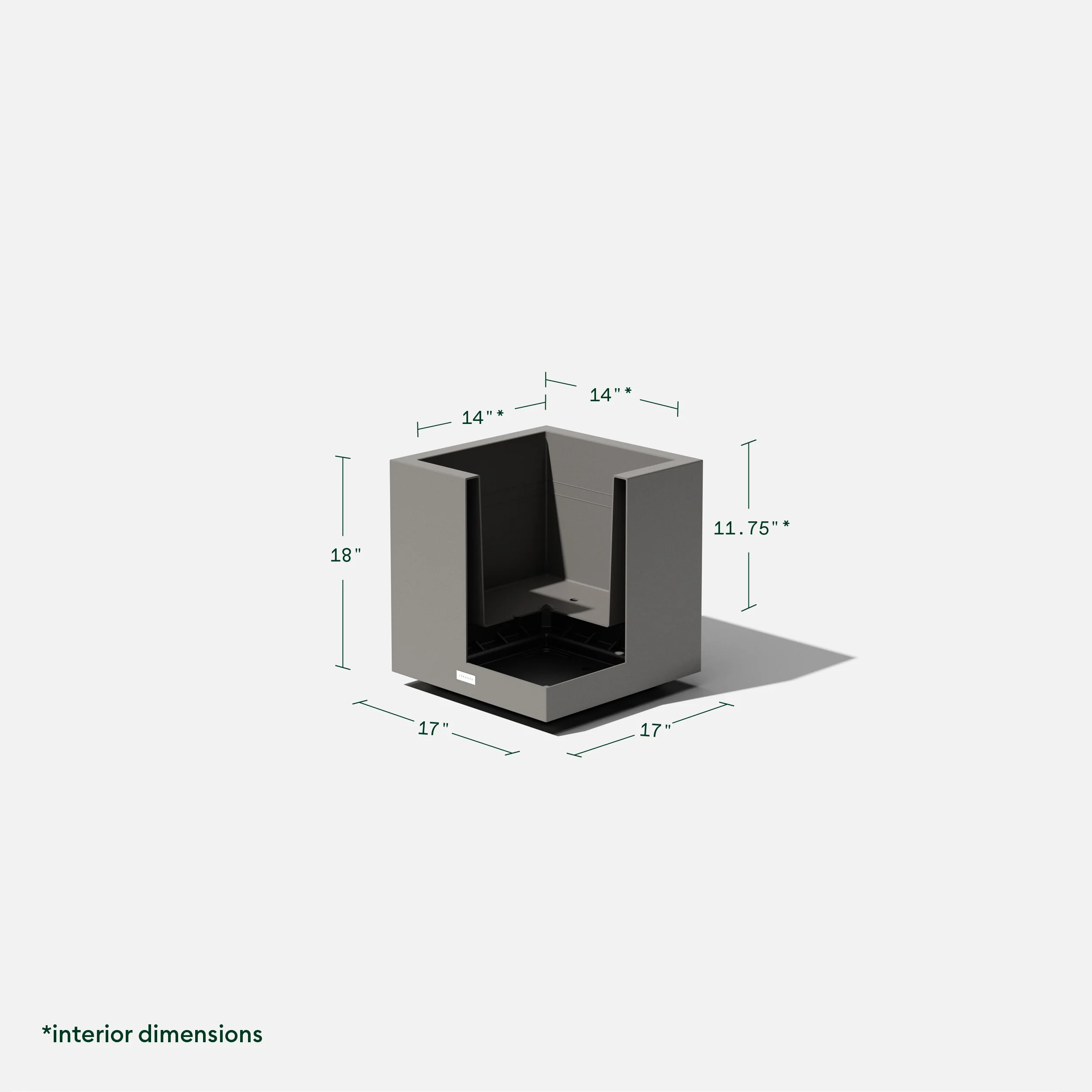 block cube planter - Image 56