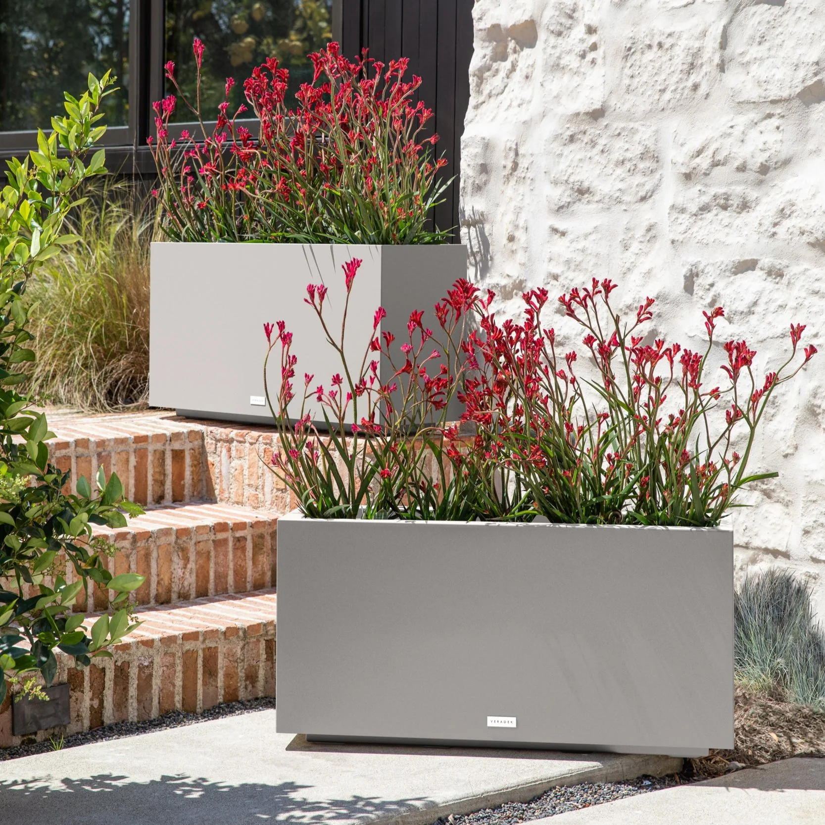 block long box planter - Image 43