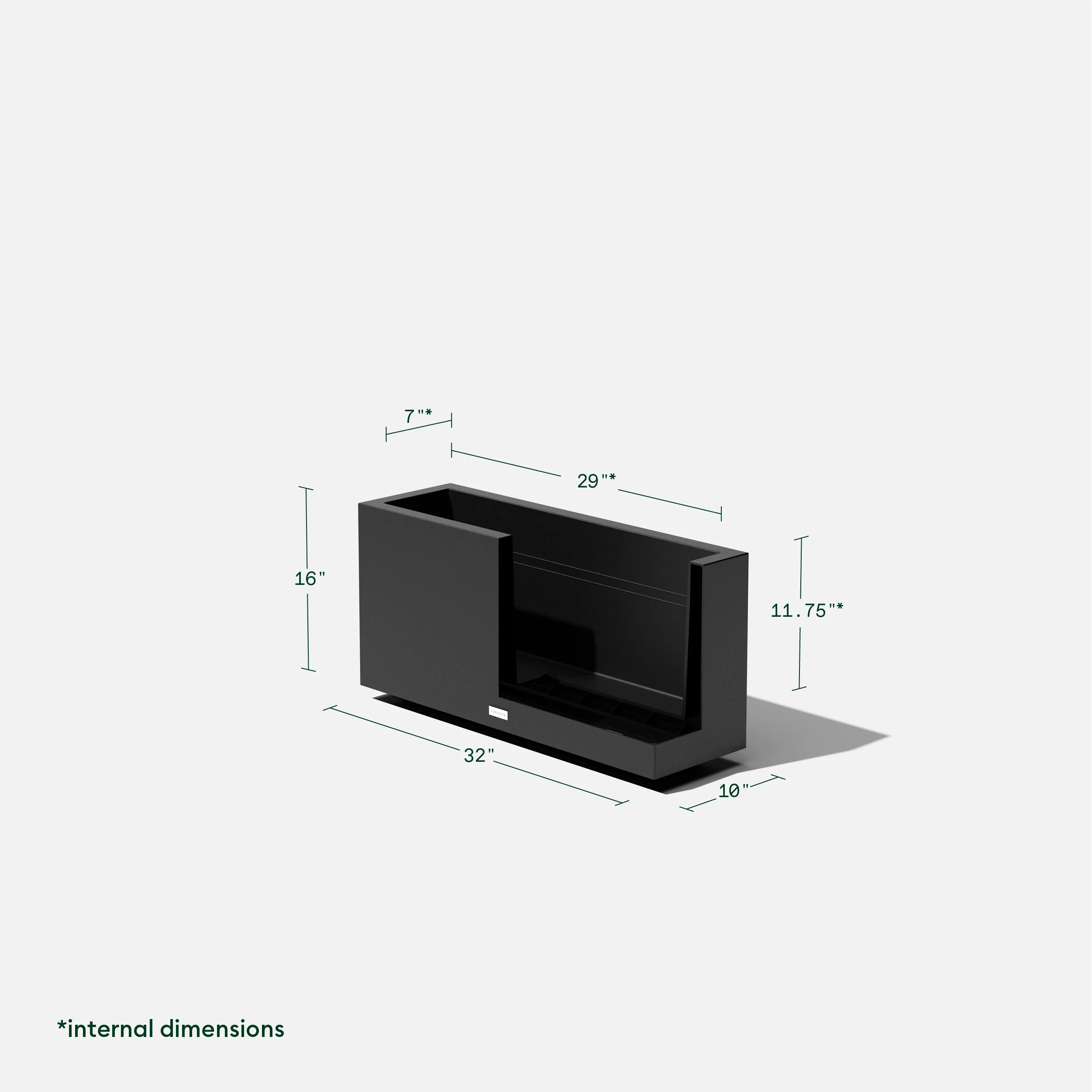 block long box planter - Image 60