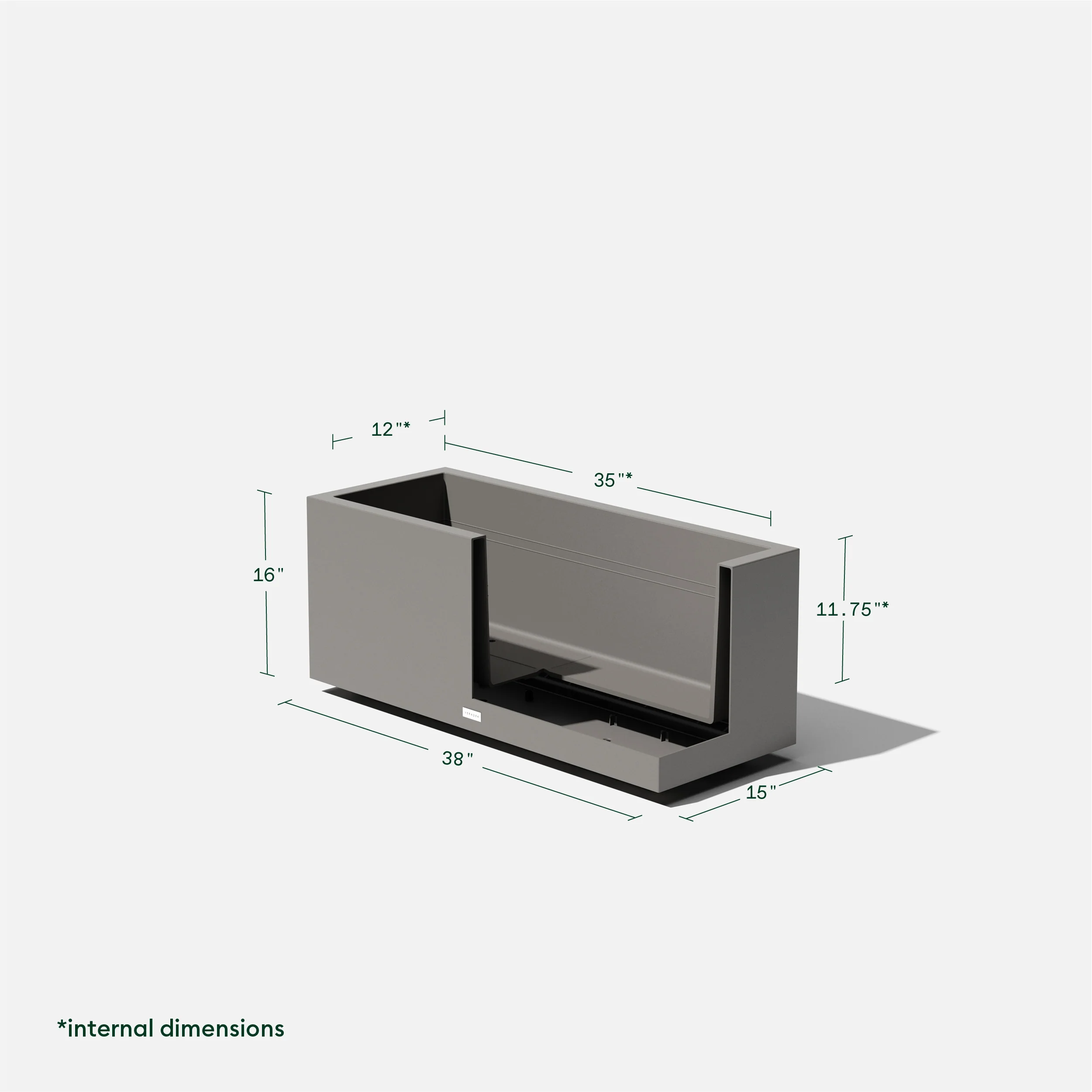 block long box planter - Image 64