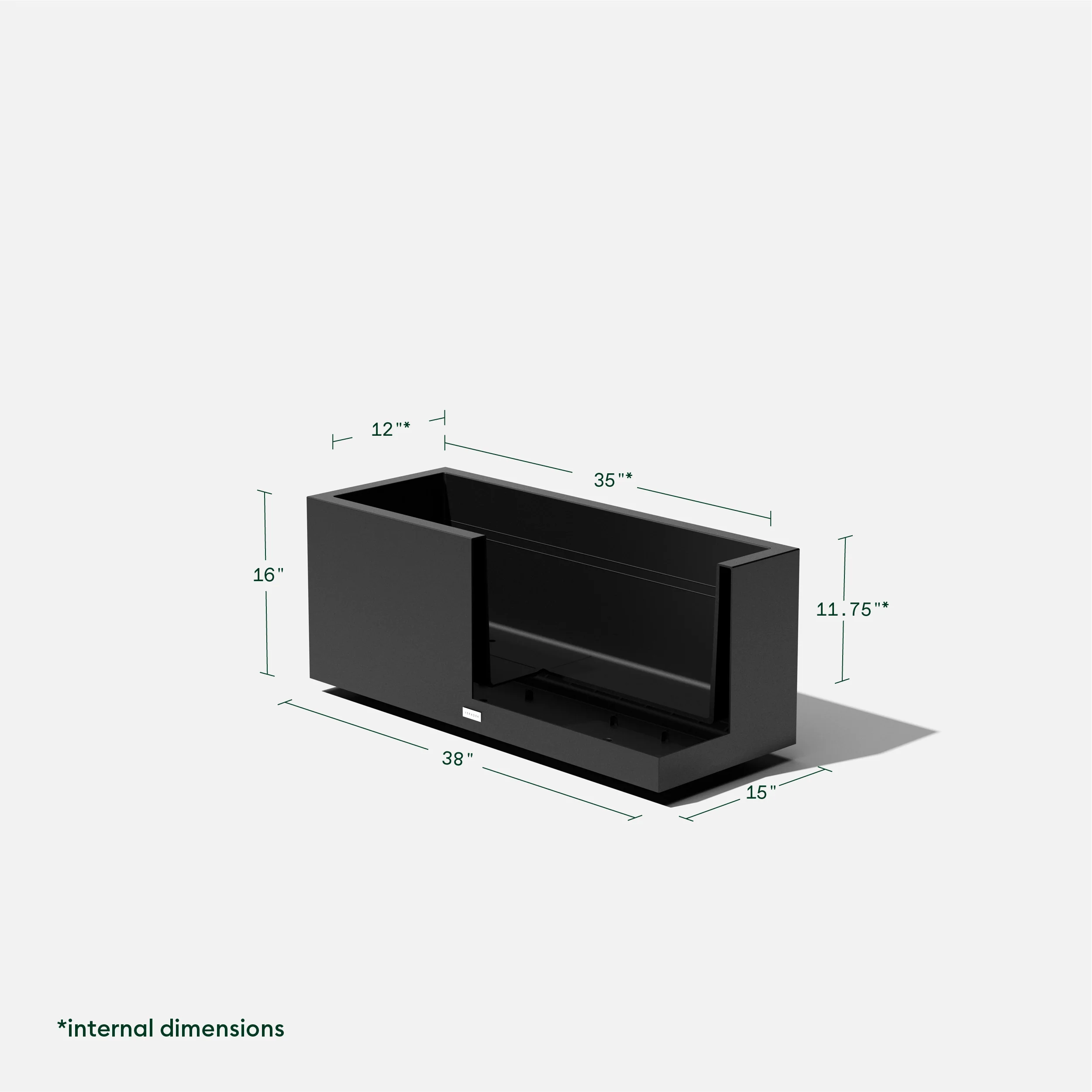 block long box planter - Image 70