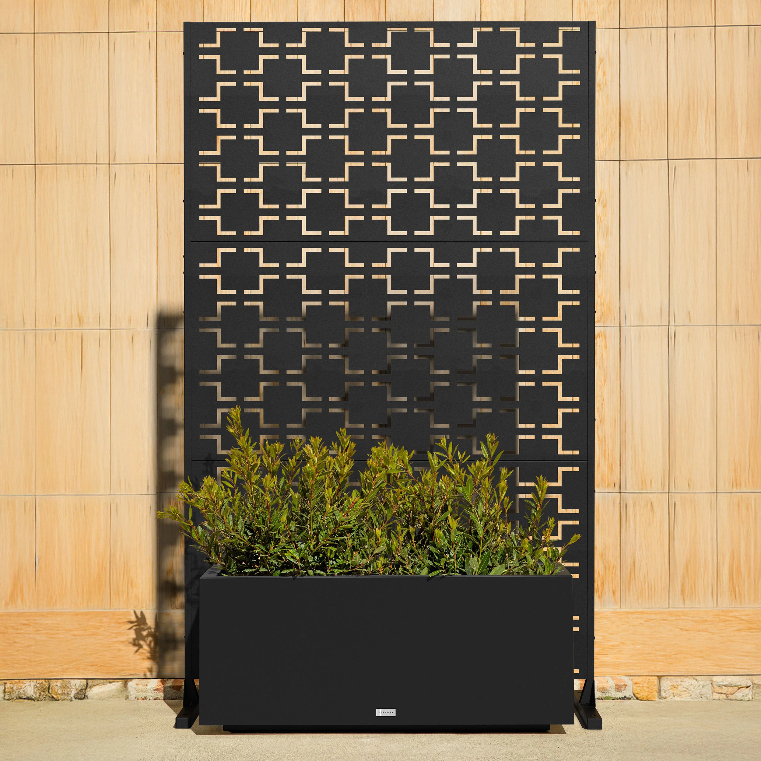 block long box planter with privacy screen set - Image 13