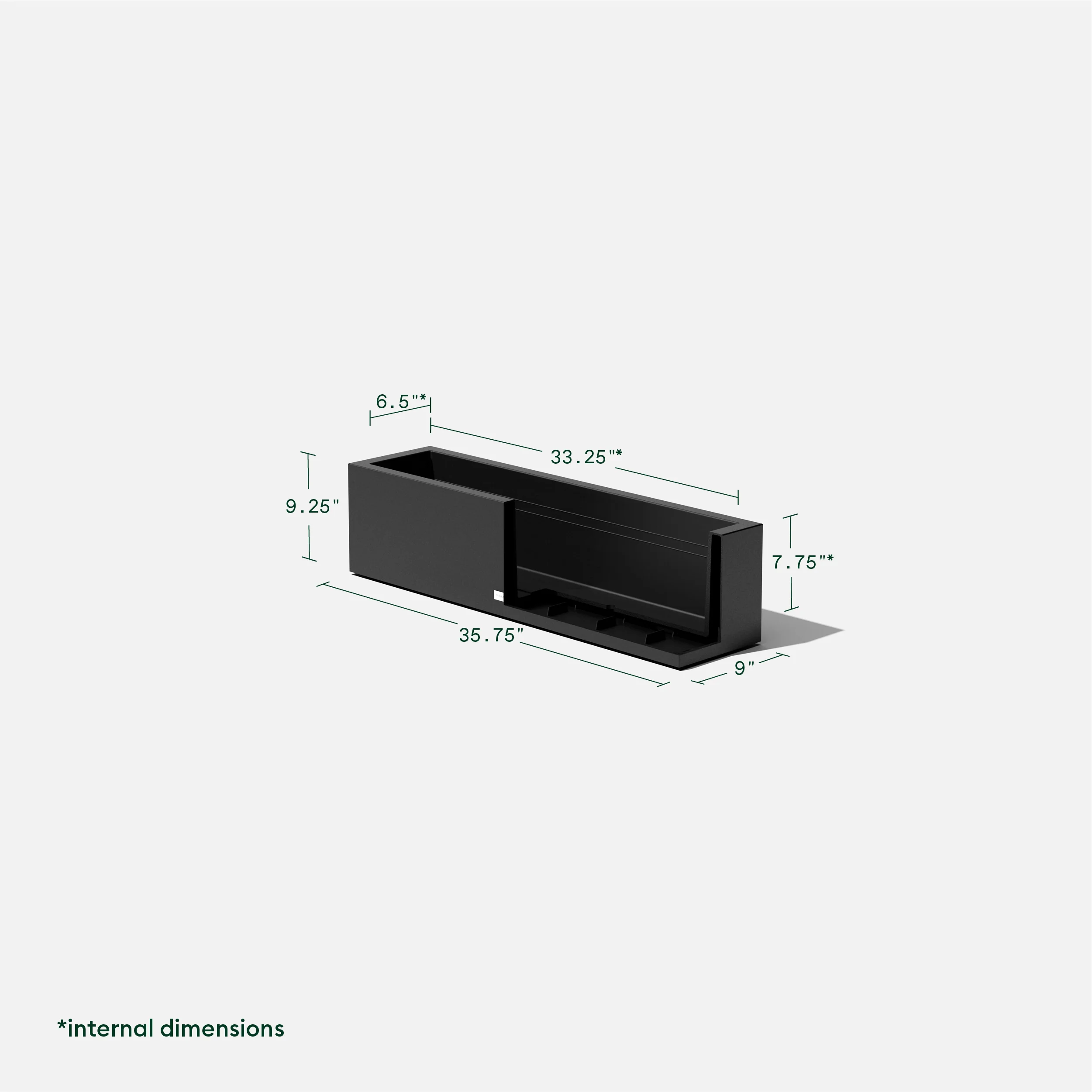 block trough planter - Image 28