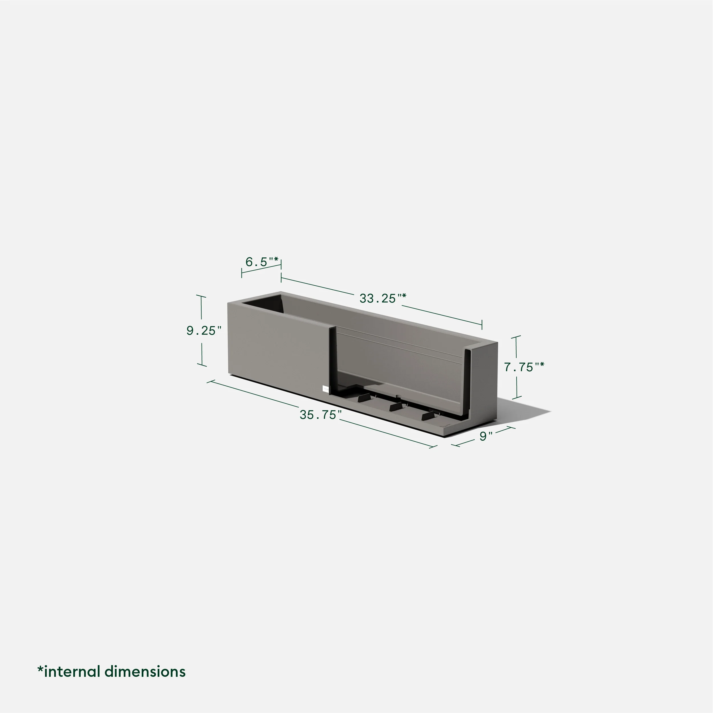 block trough planter - Image 29
