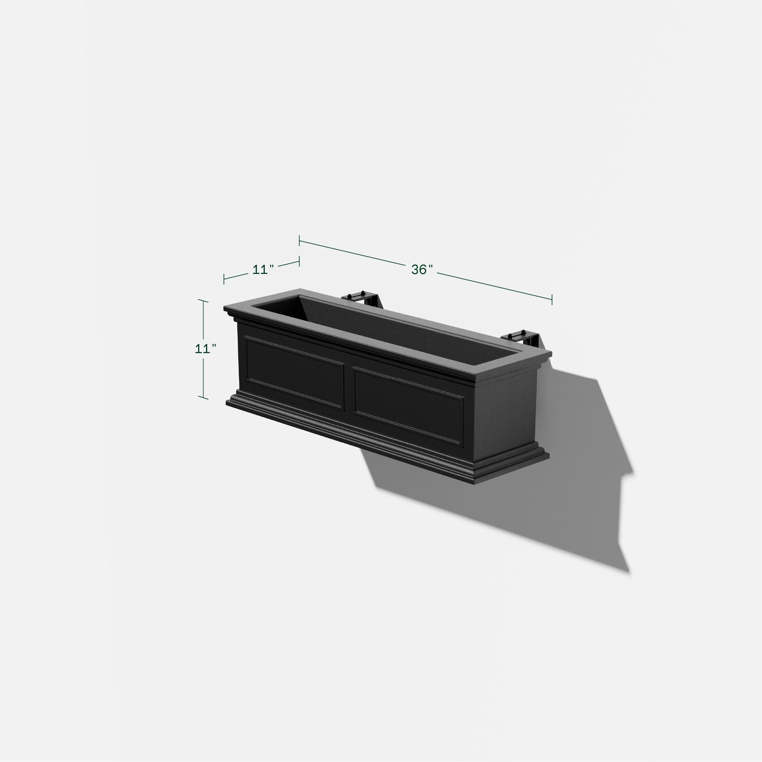 brixton hanging window box planter - Image 7