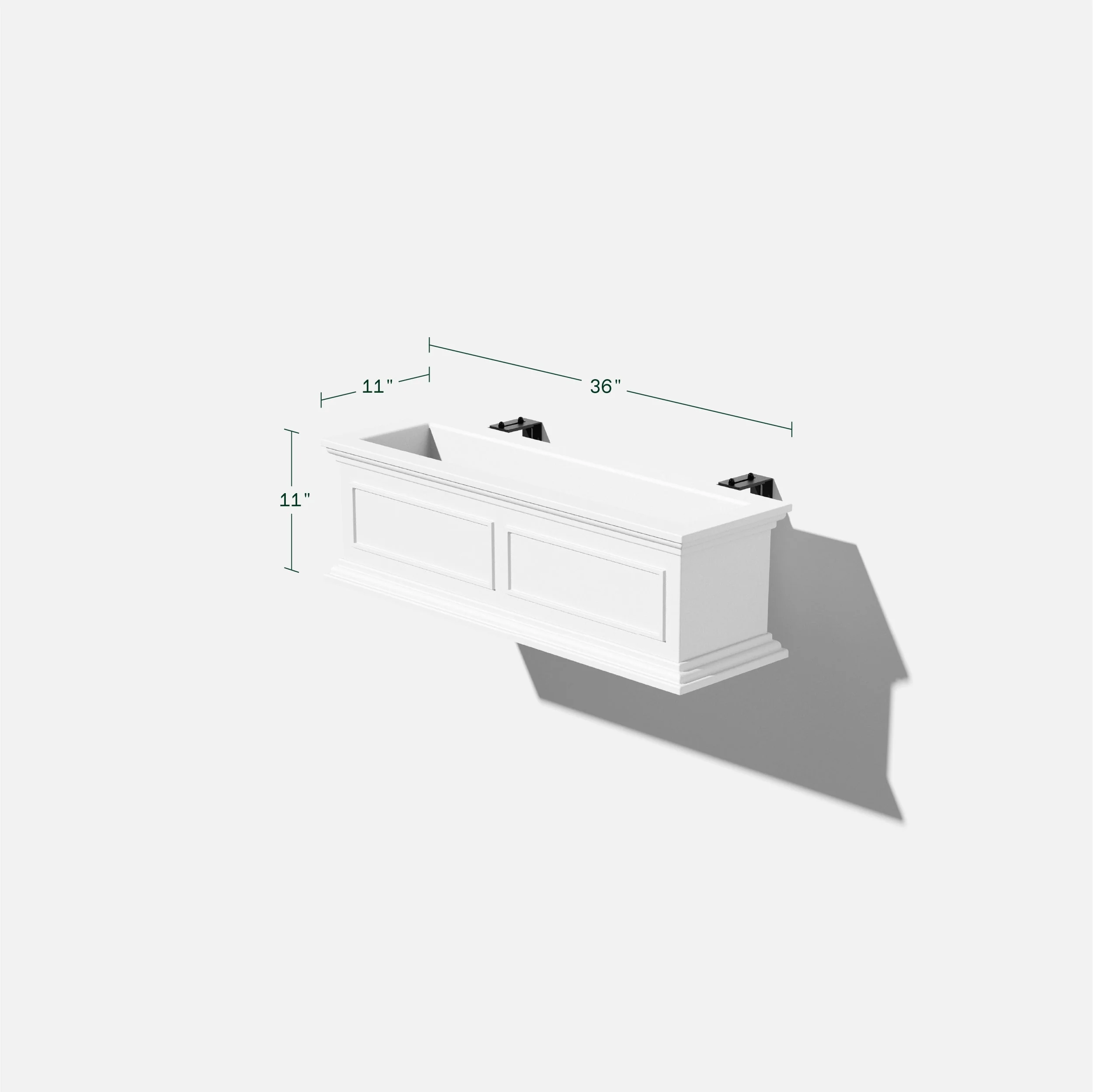 brixton hanging window box planter - Image 8