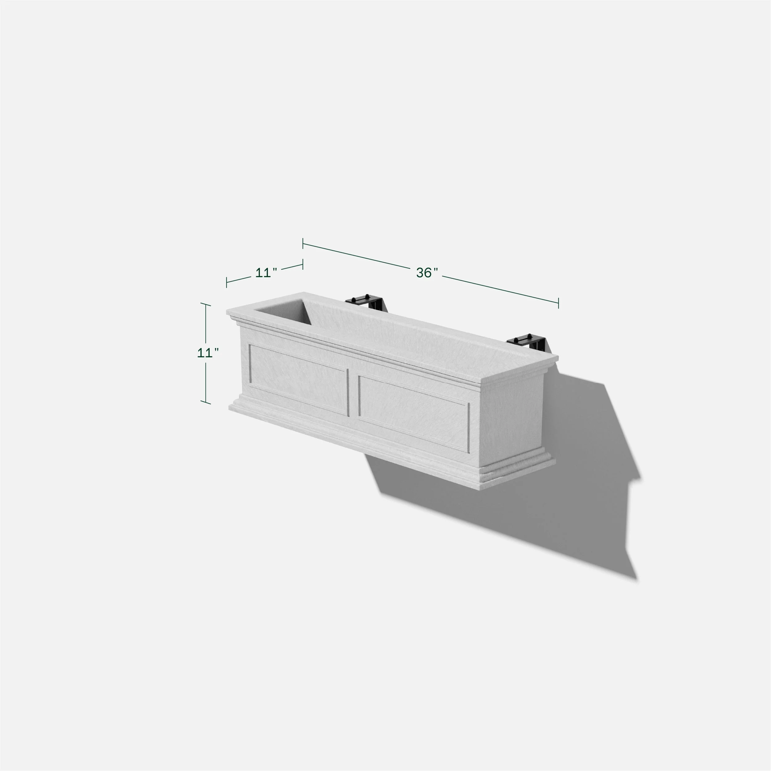 brixton hanging window box planter - Image 9