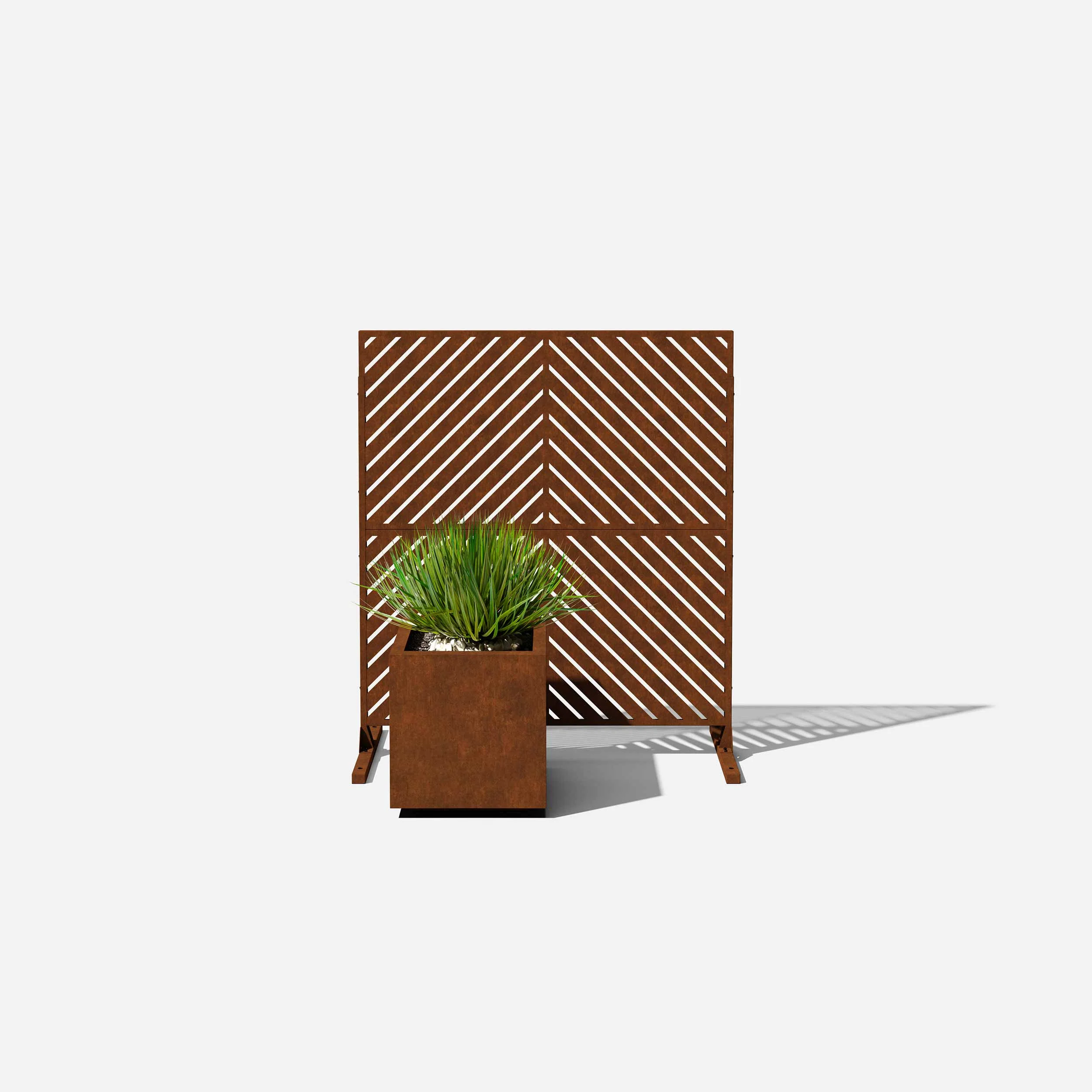 corten arrow privacy screen set - Image 14