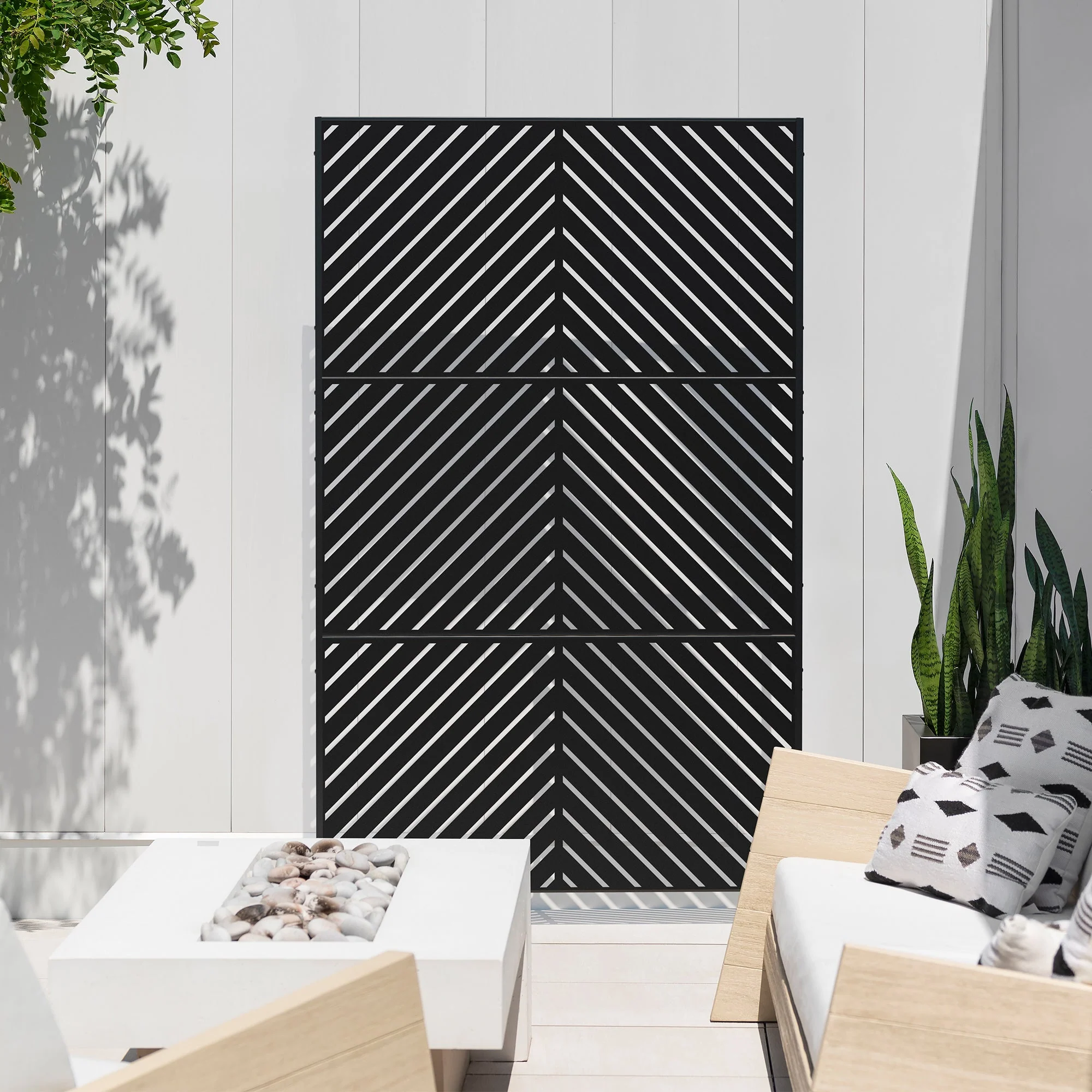 corten arrow privacy screen set - Image 31