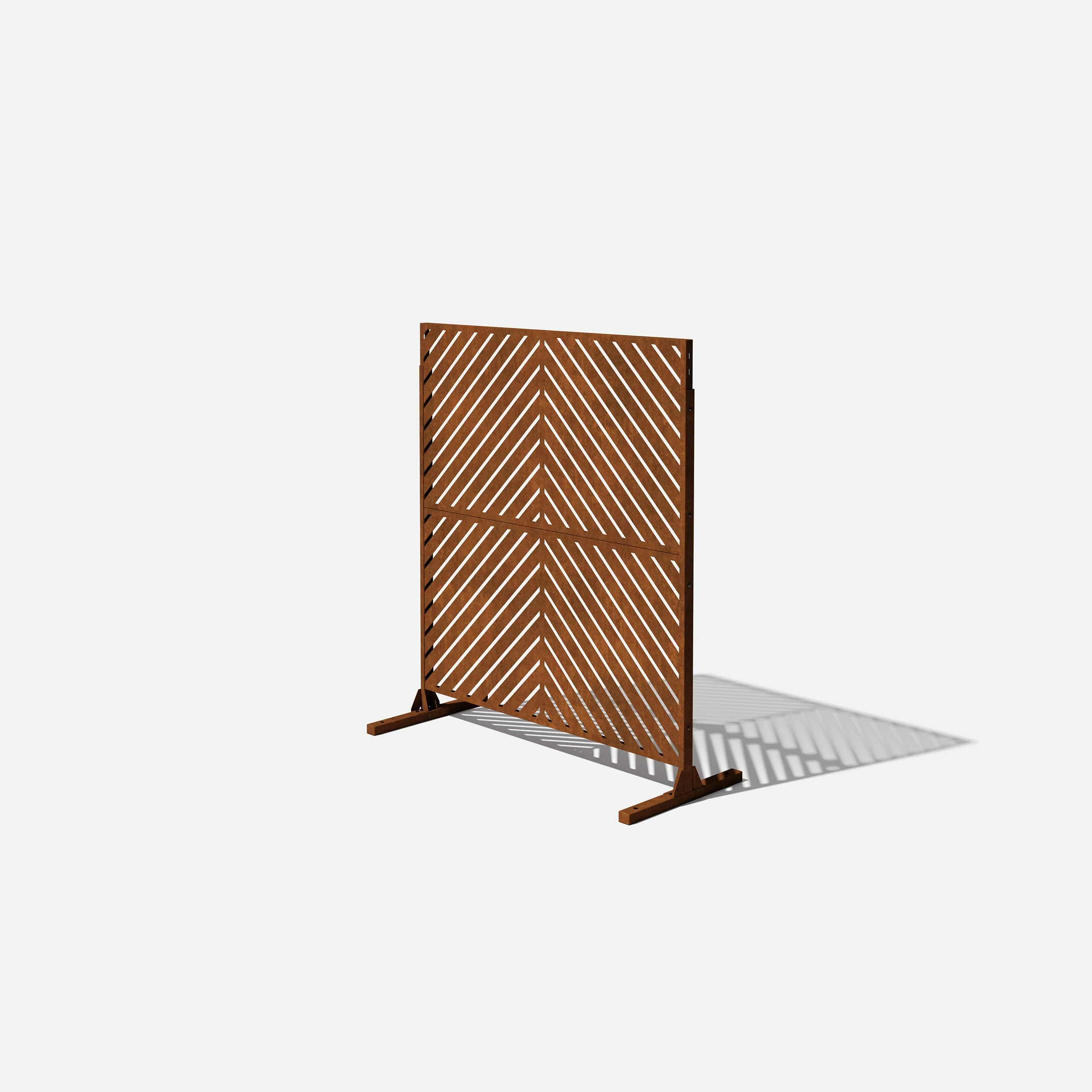 corten arrow privacy screen set - Image 49