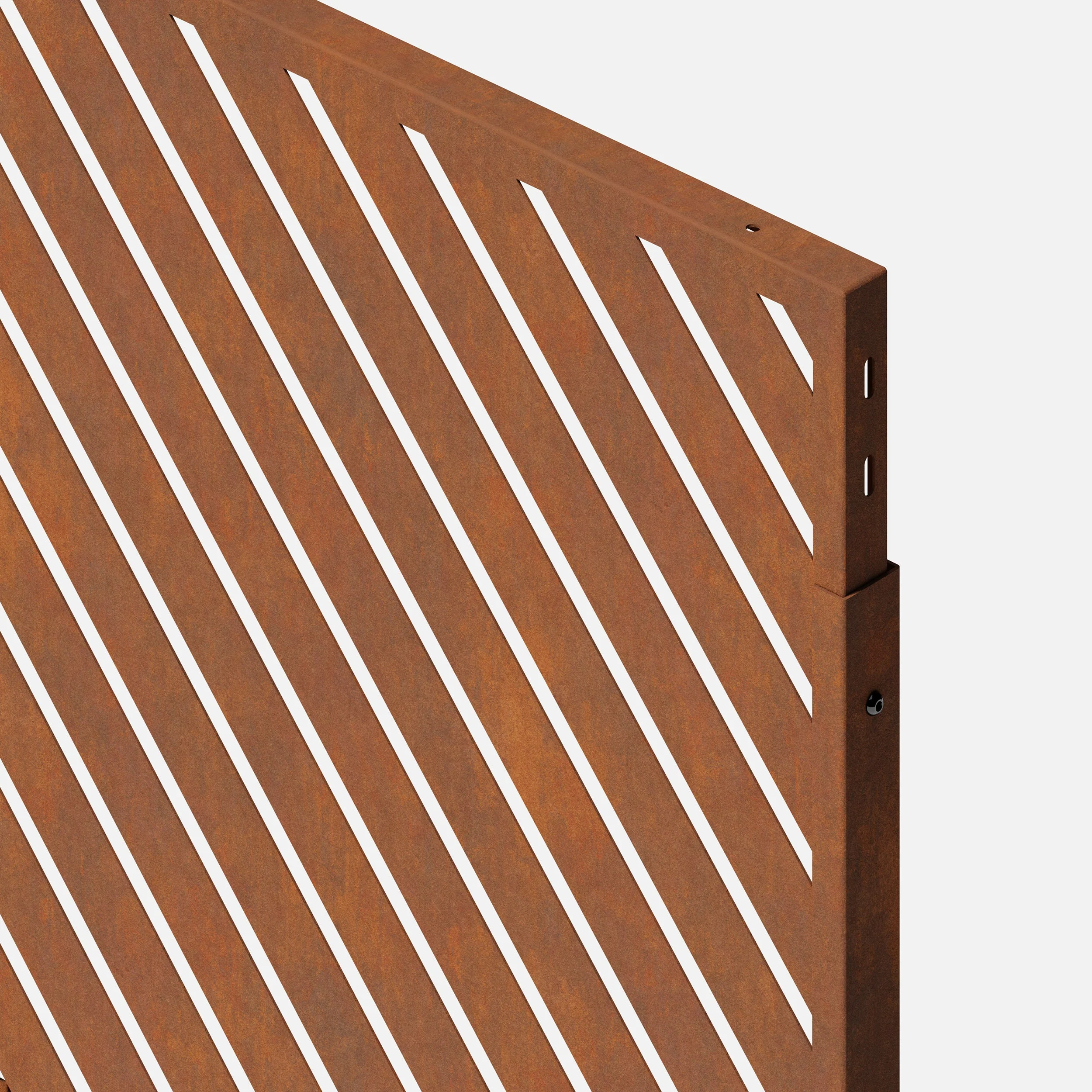 corten arrow privacy screen set - Image 50