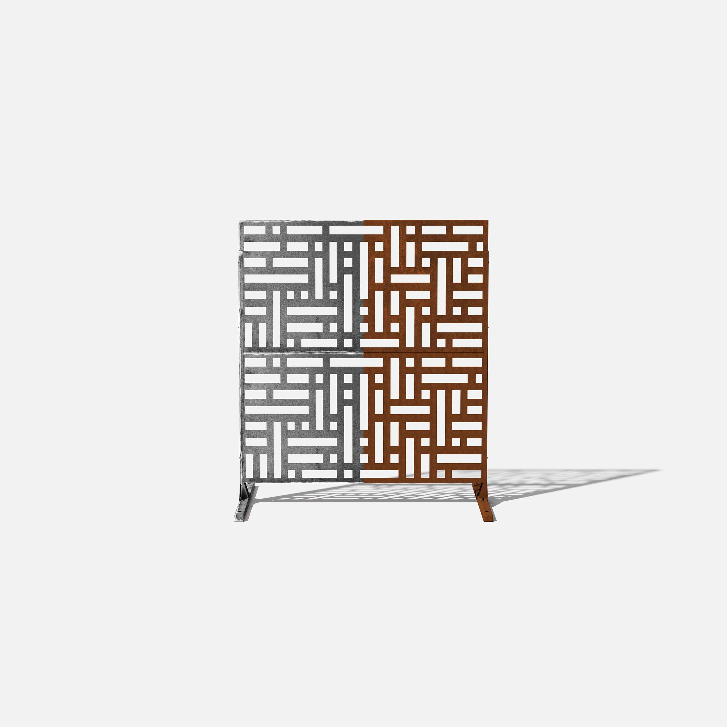 corten blocks privacy screen set - Image 103