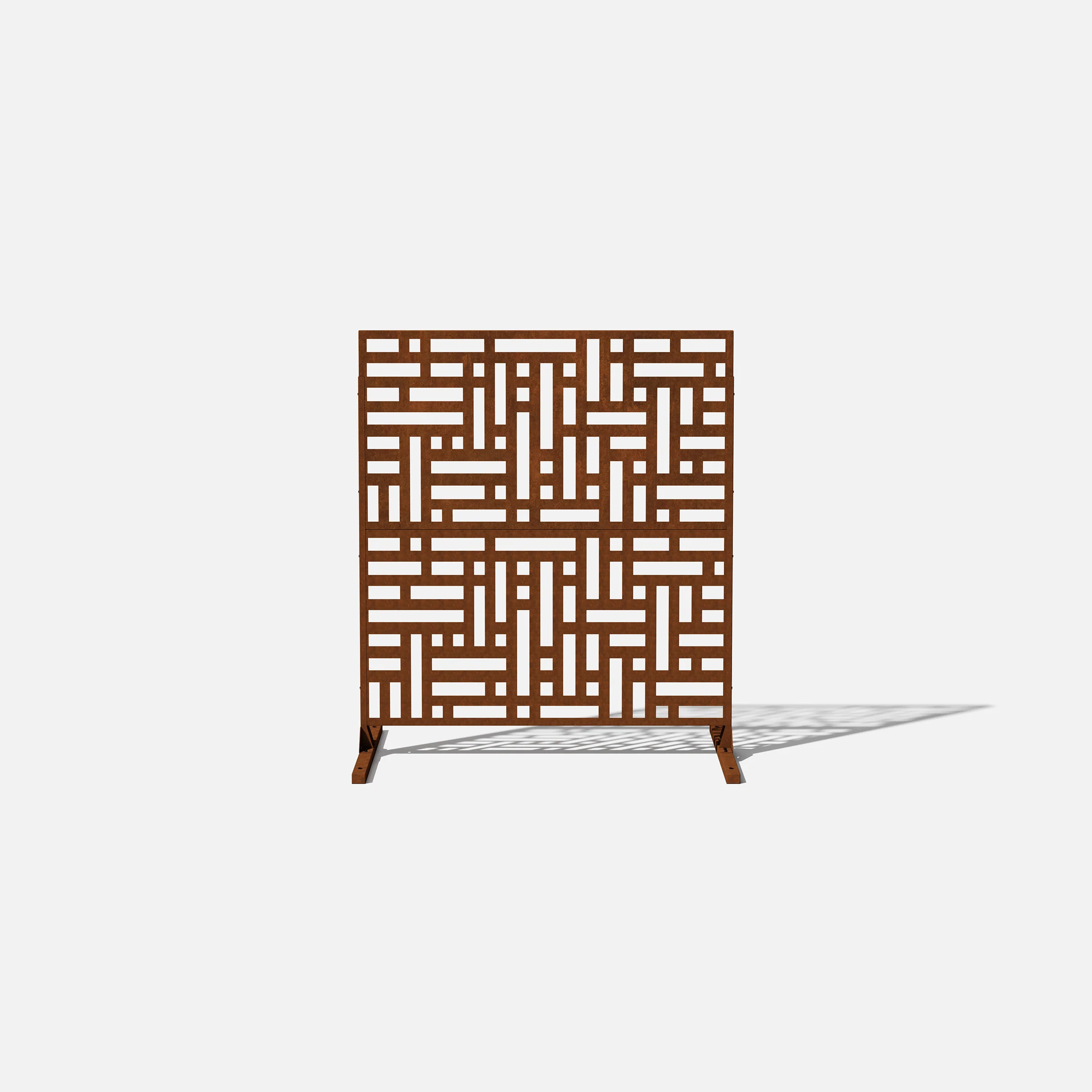 corten blocks privacy screen set - Image 104