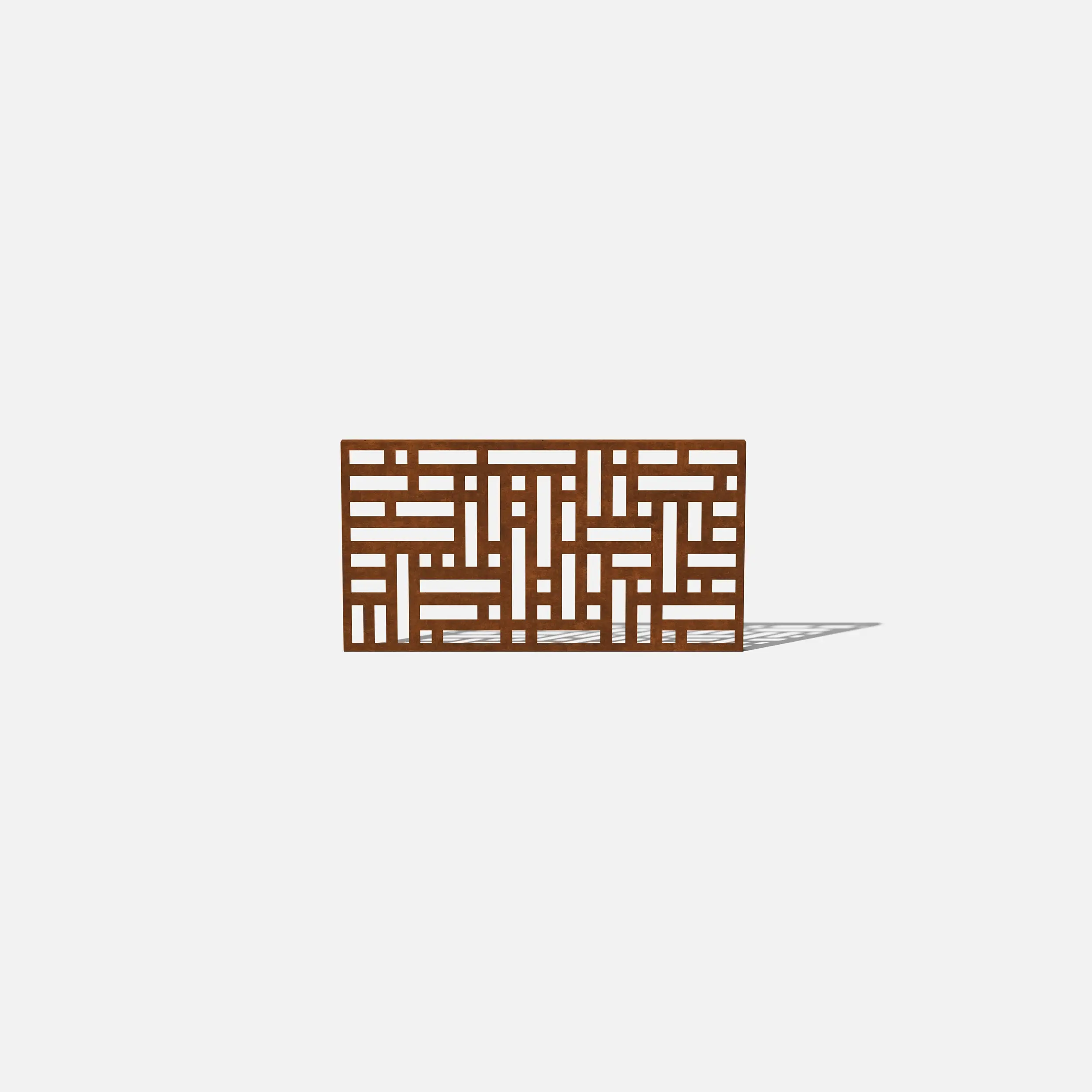 corten blocks privacy screen set - Image 105