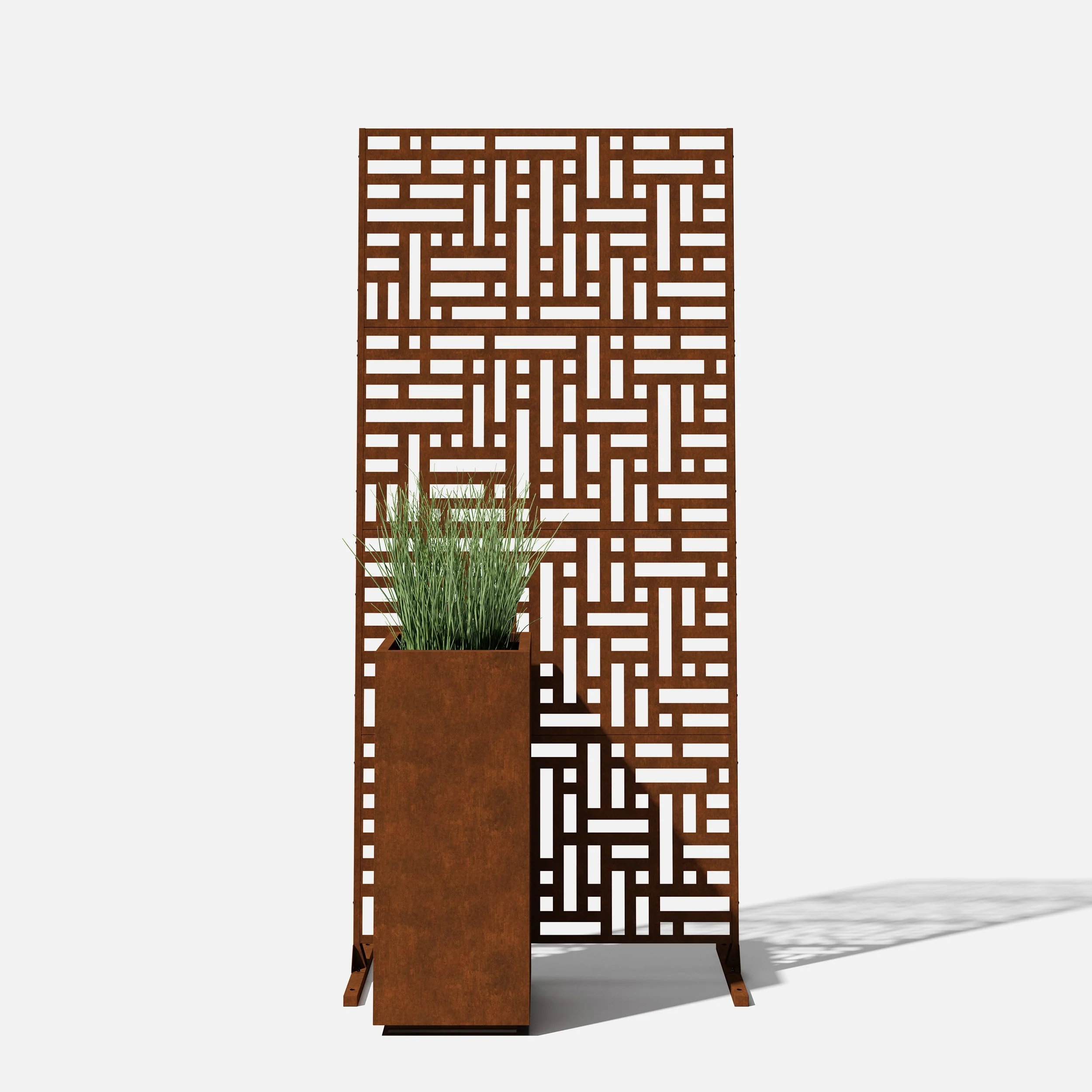 corten blocks privacy screen set - Image 31