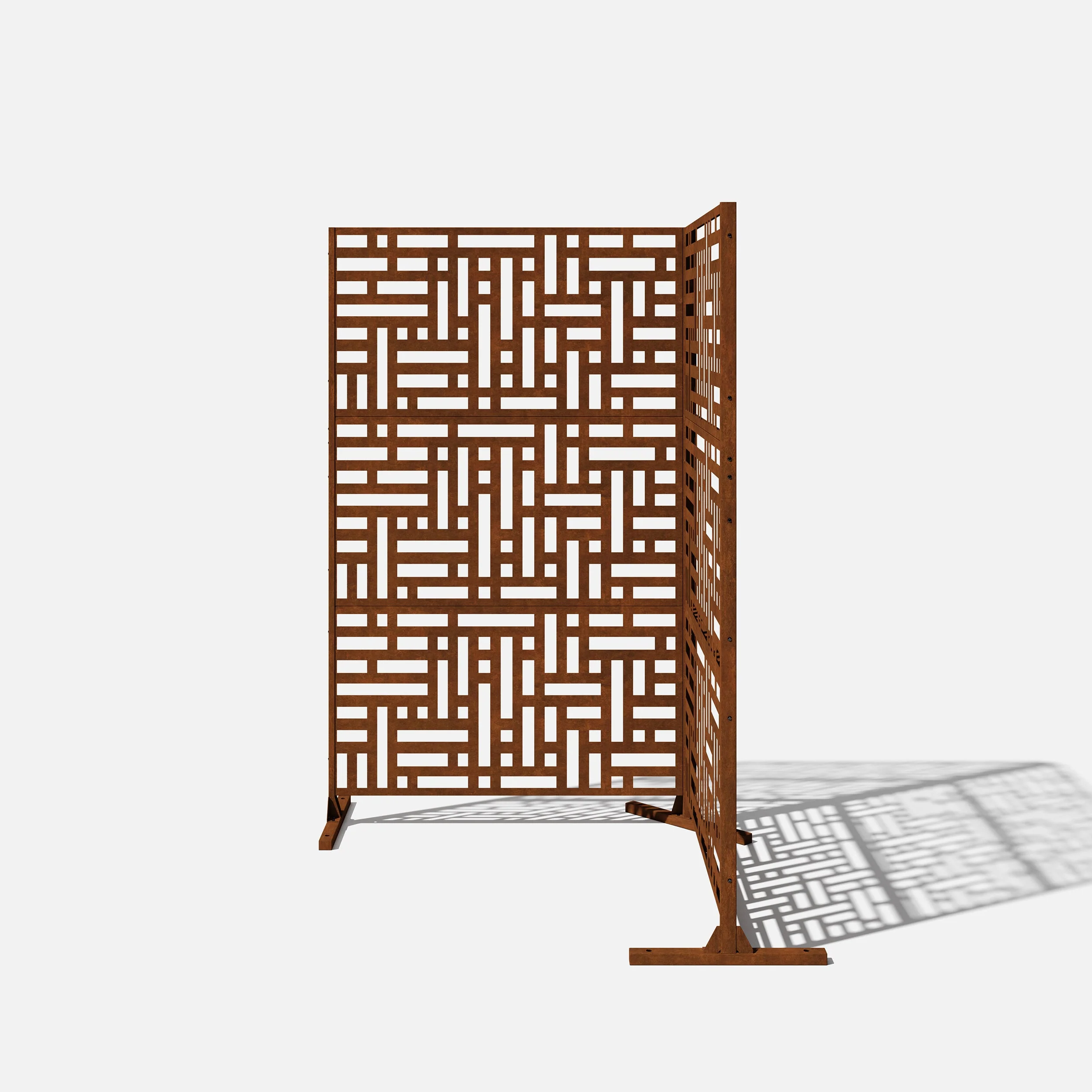 corten blocks privacy screen set - Image 62