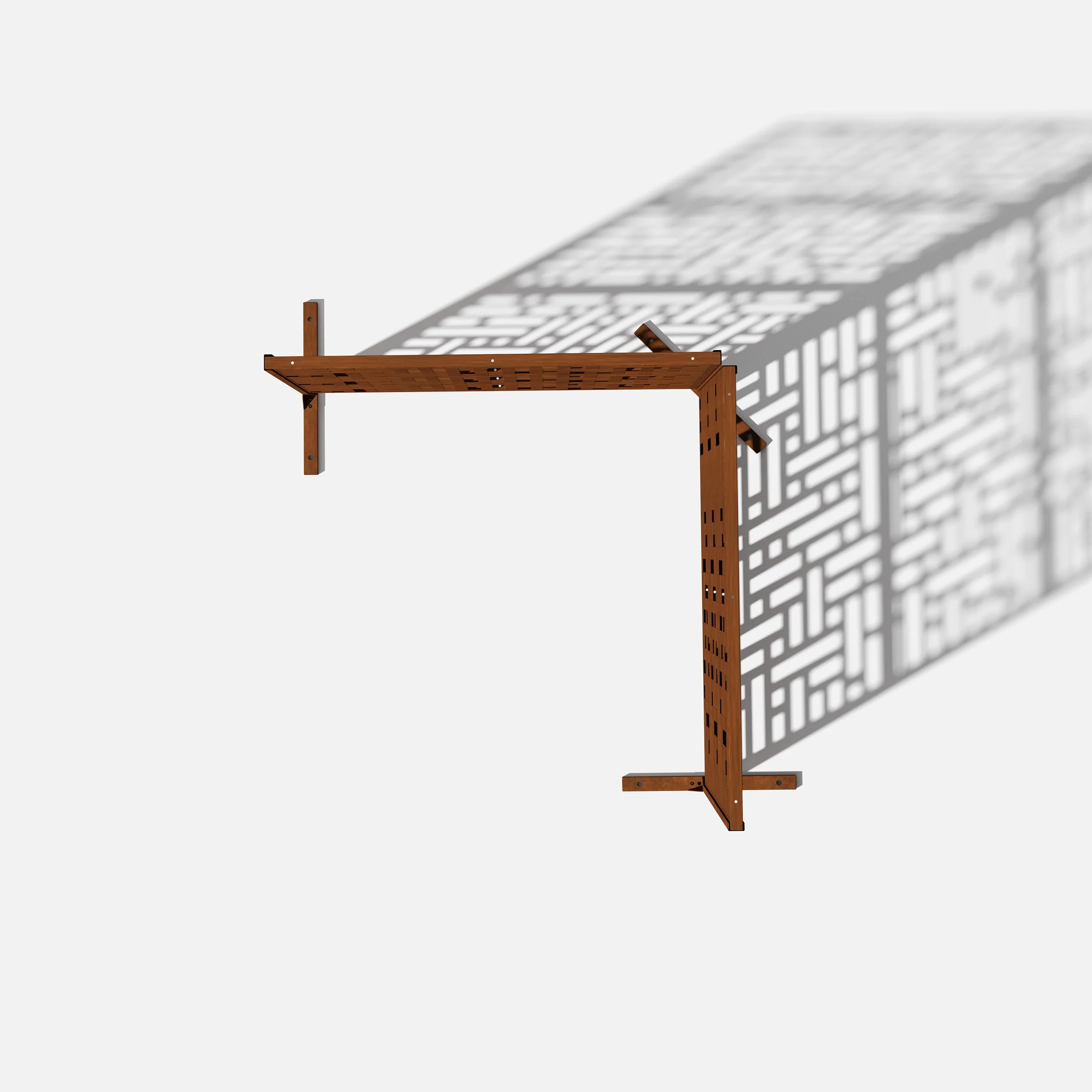 corten blocks privacy screen set - Image 70