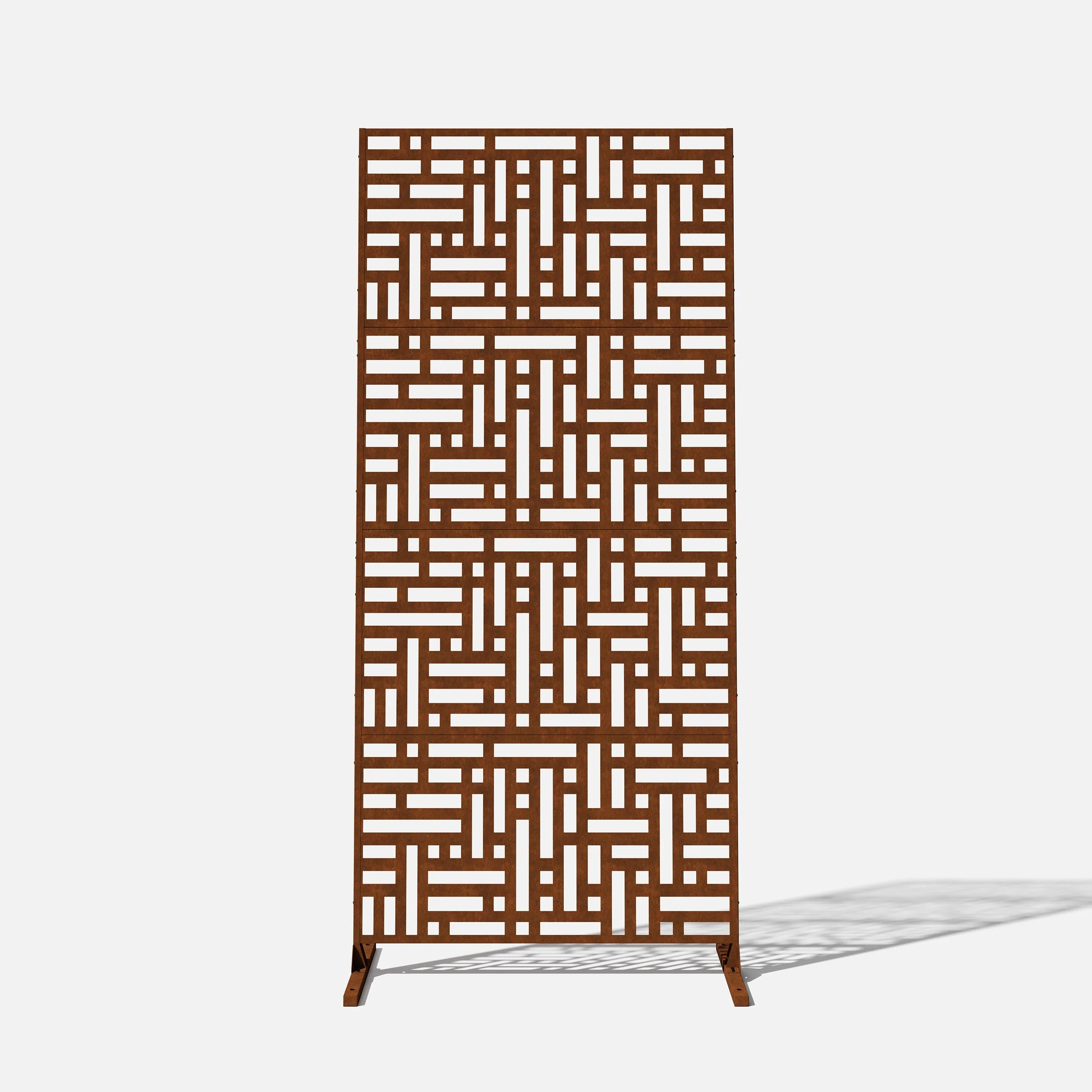 corten blocks privacy screen set - Image 96