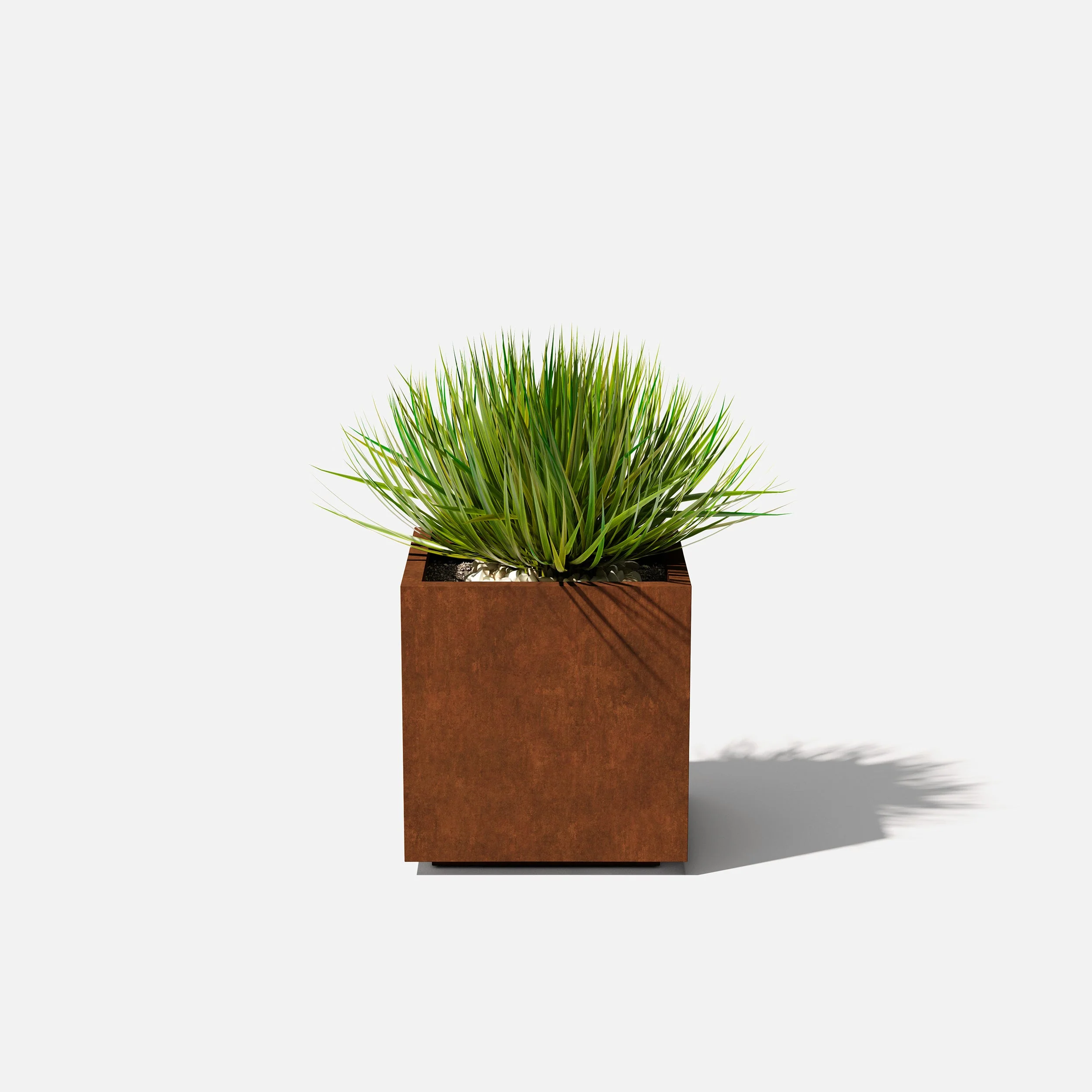 corten cube planter - Image 24