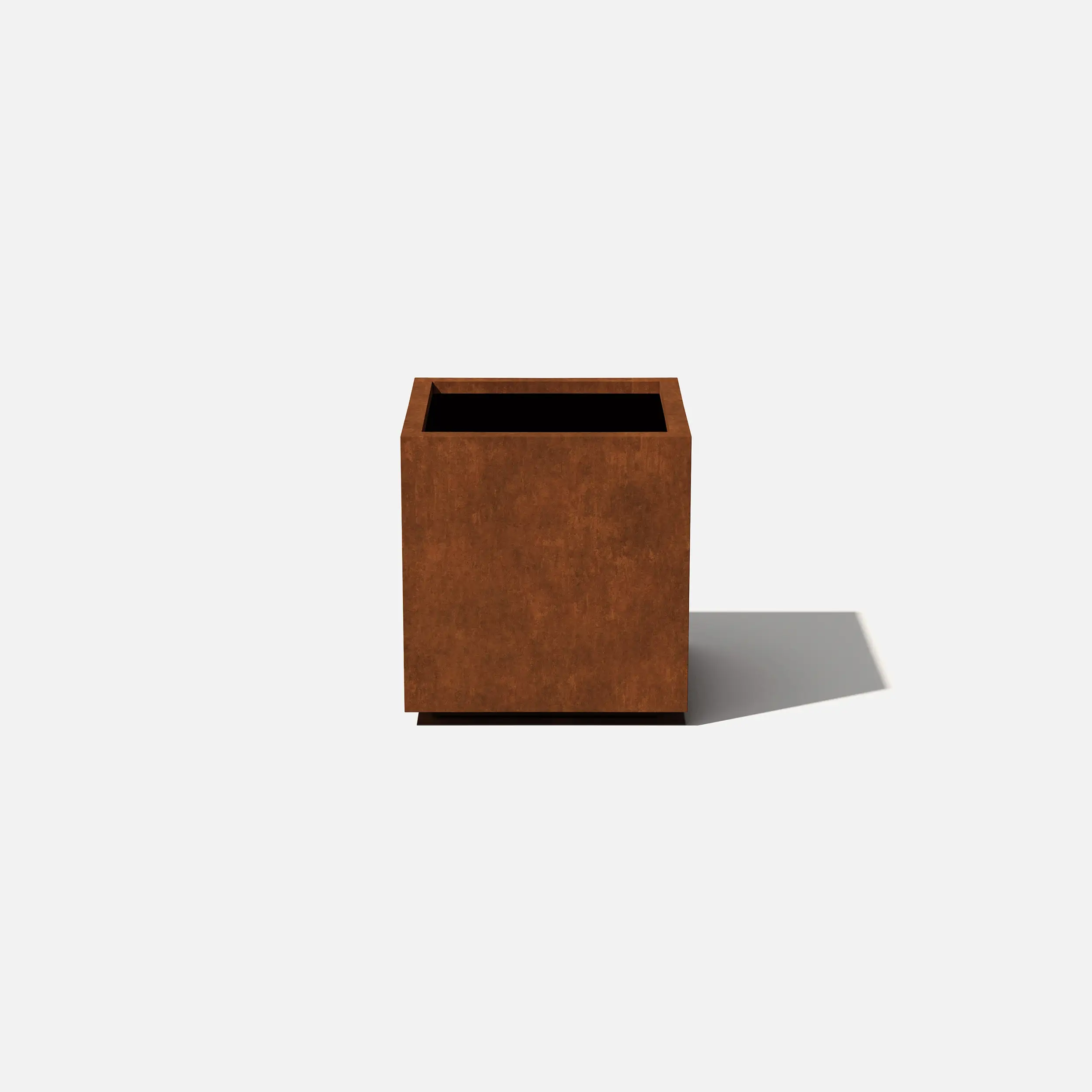 corten cube planter - Image 39