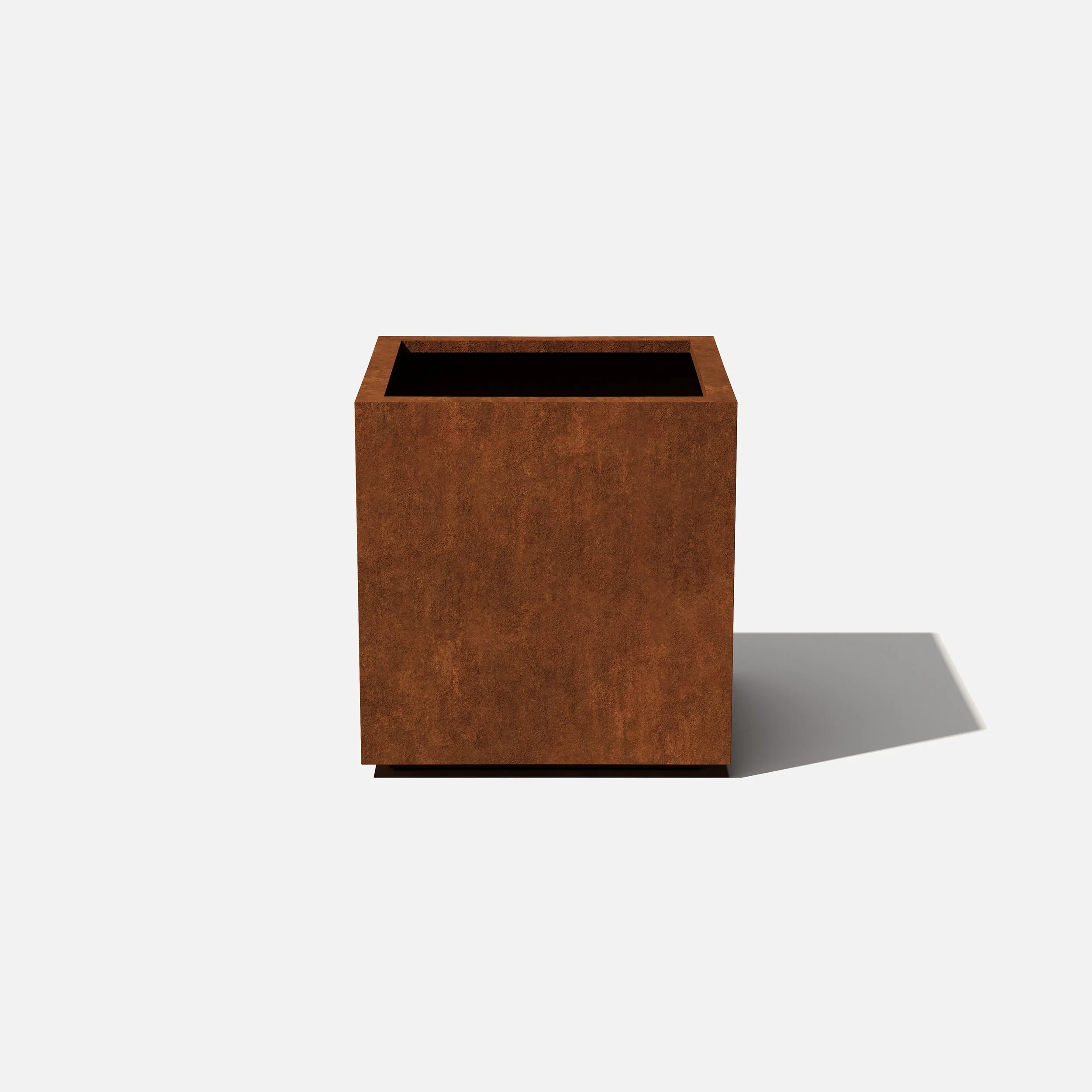 corten cube planter - Image 43