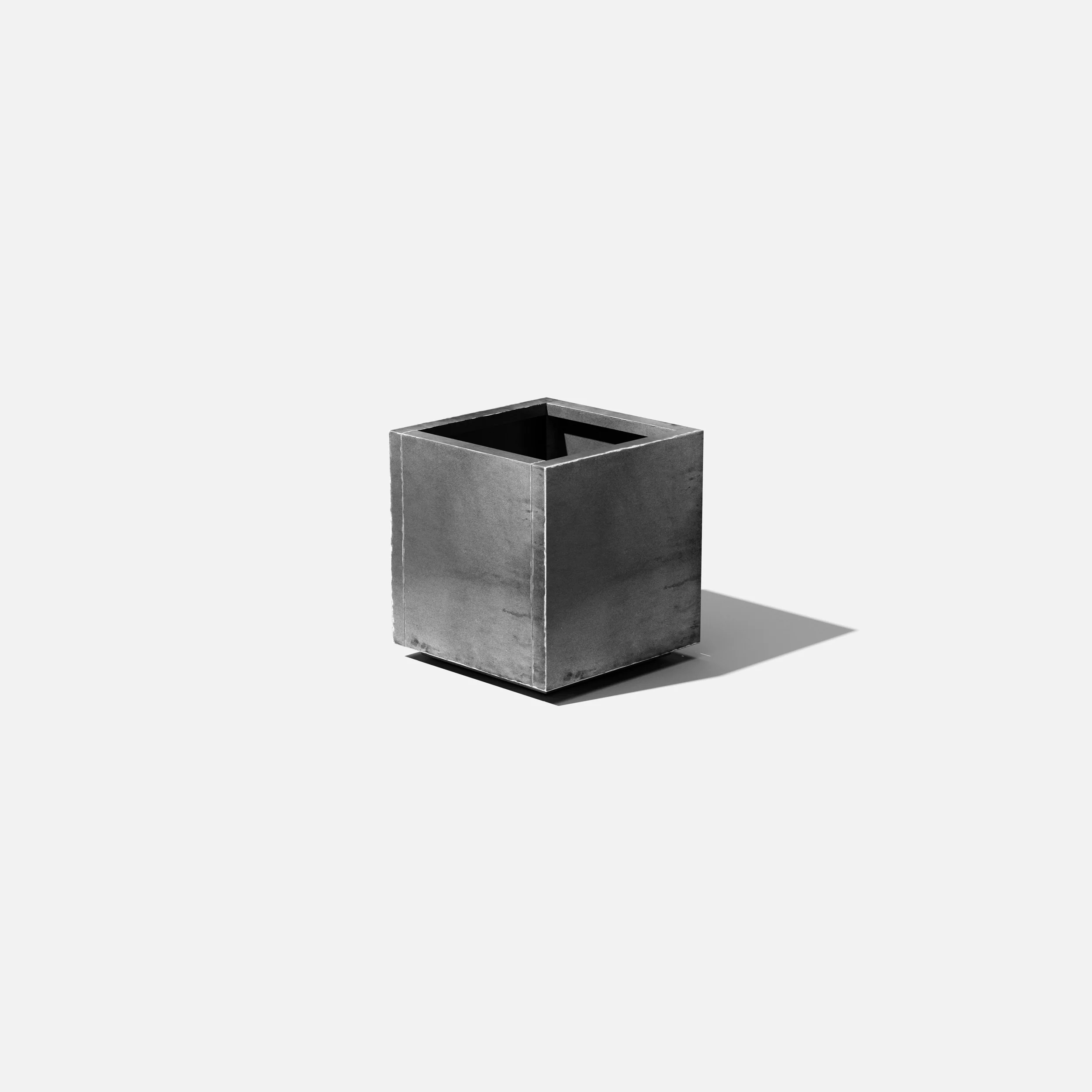 corten cube planter - Image 48