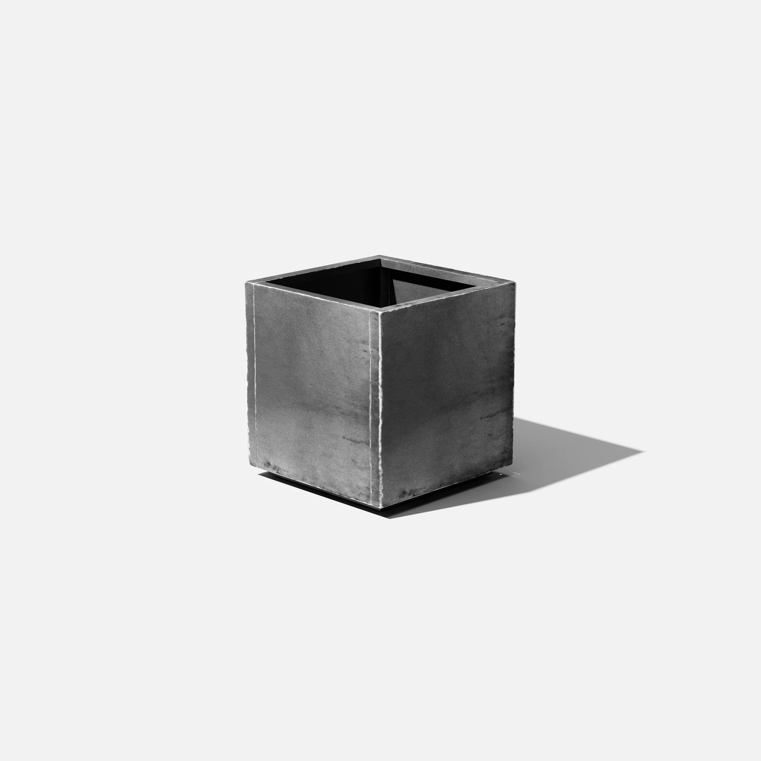 corten cube planter - Image 52