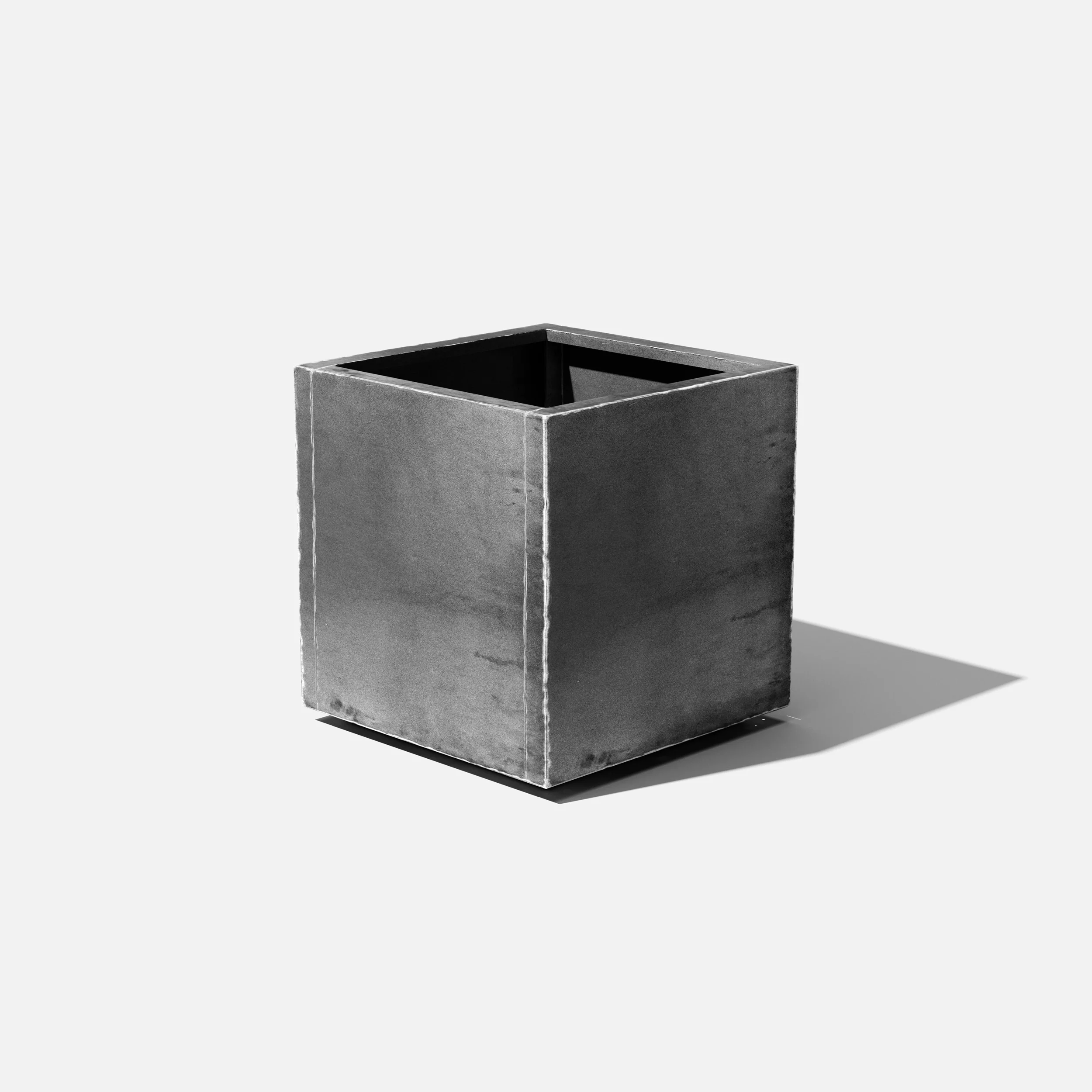 corten cube planter - Image 58