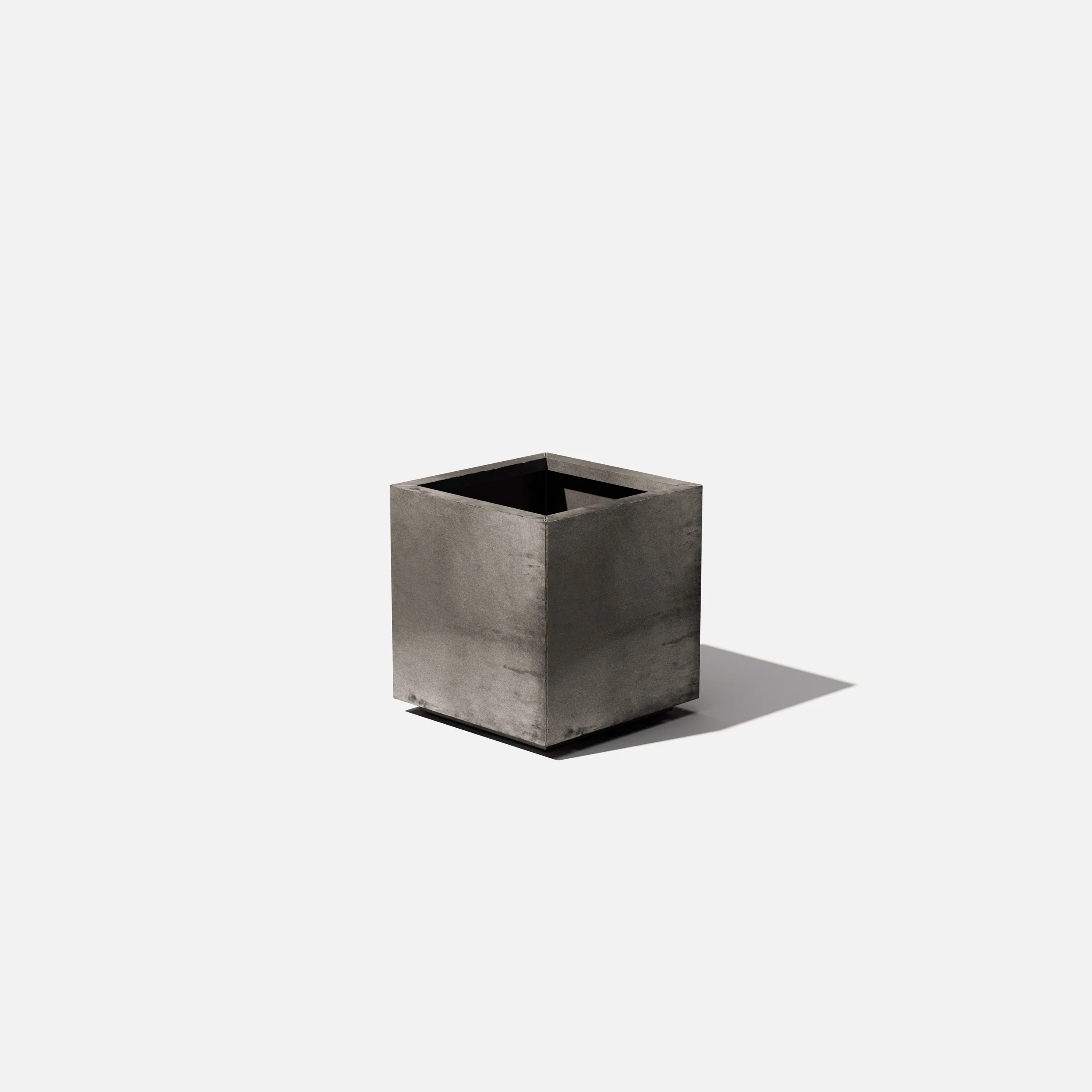 corten cube planter - Image 67