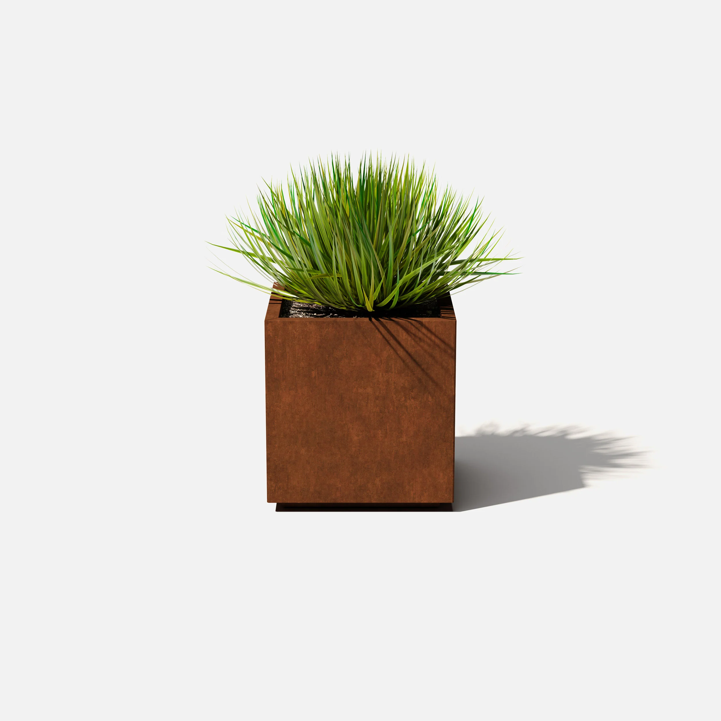 corten cube planter - Image 73