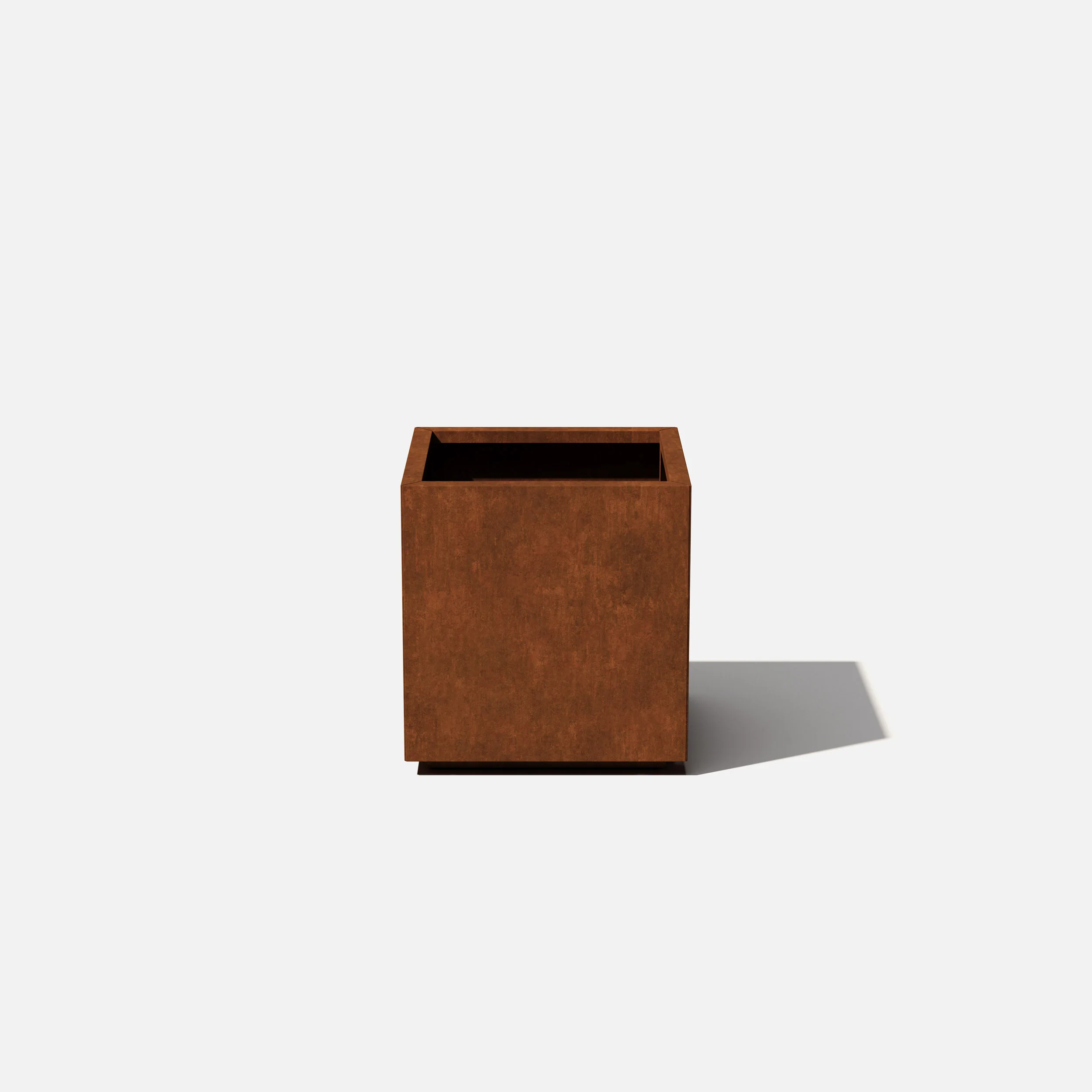 corten cube planter - Image 74
