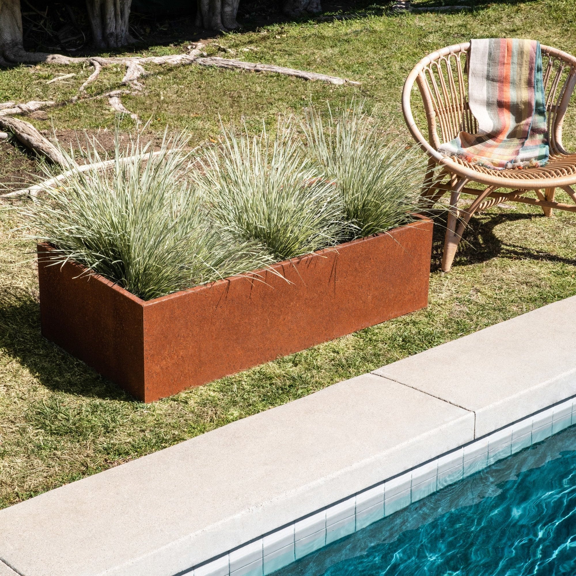 corten garden bed planter - Image 15