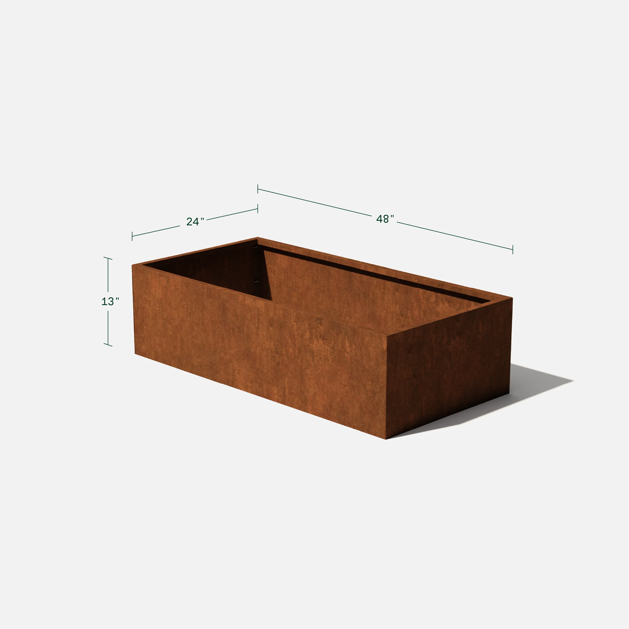 corten garden bed planter - Image 18
