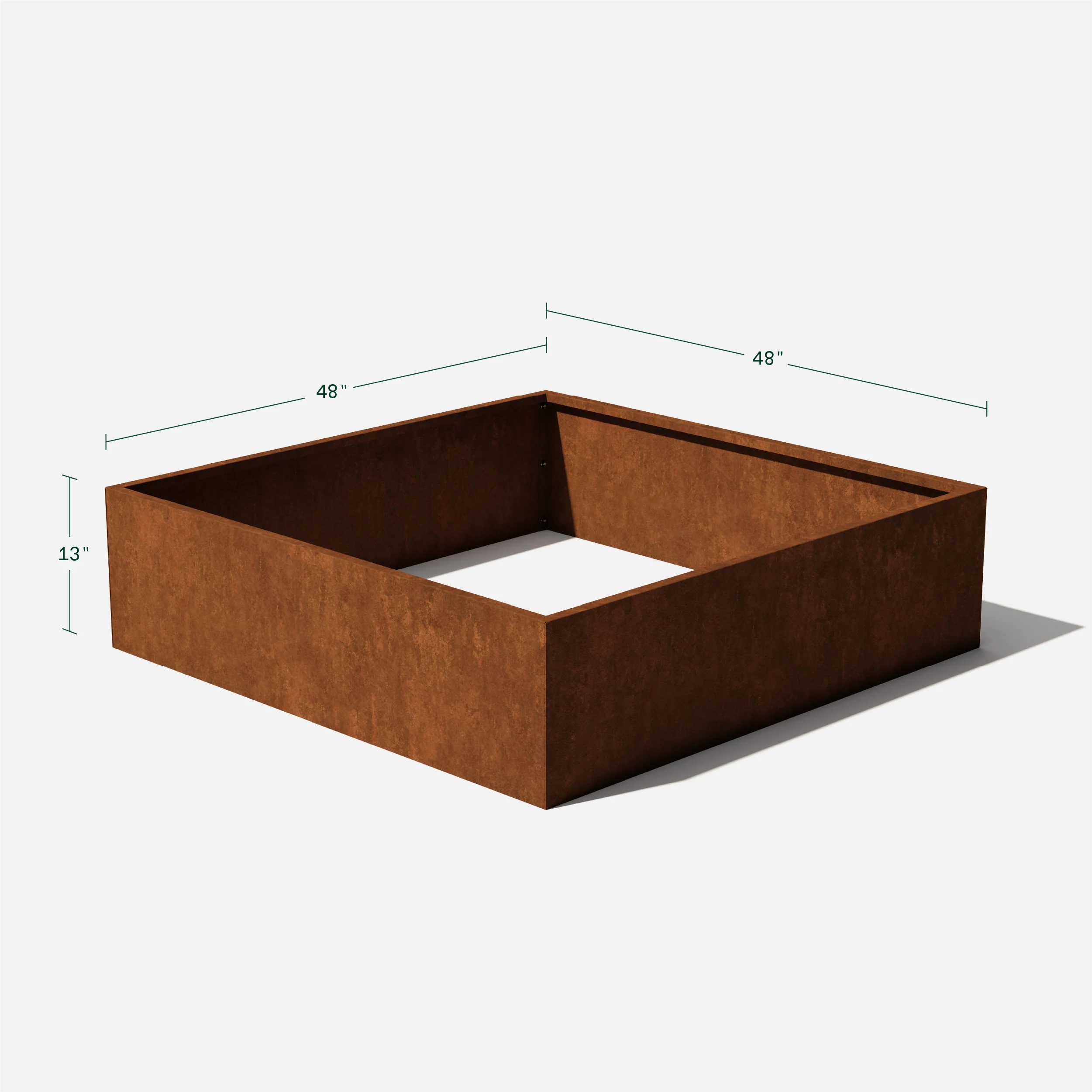 corten garden bed planter - Image 19