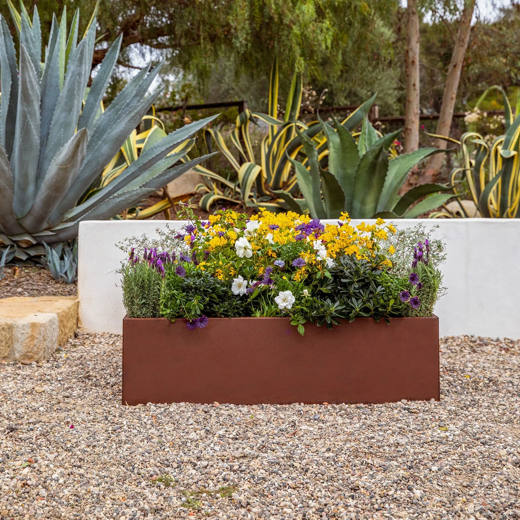corten garden bed planter - Image 30