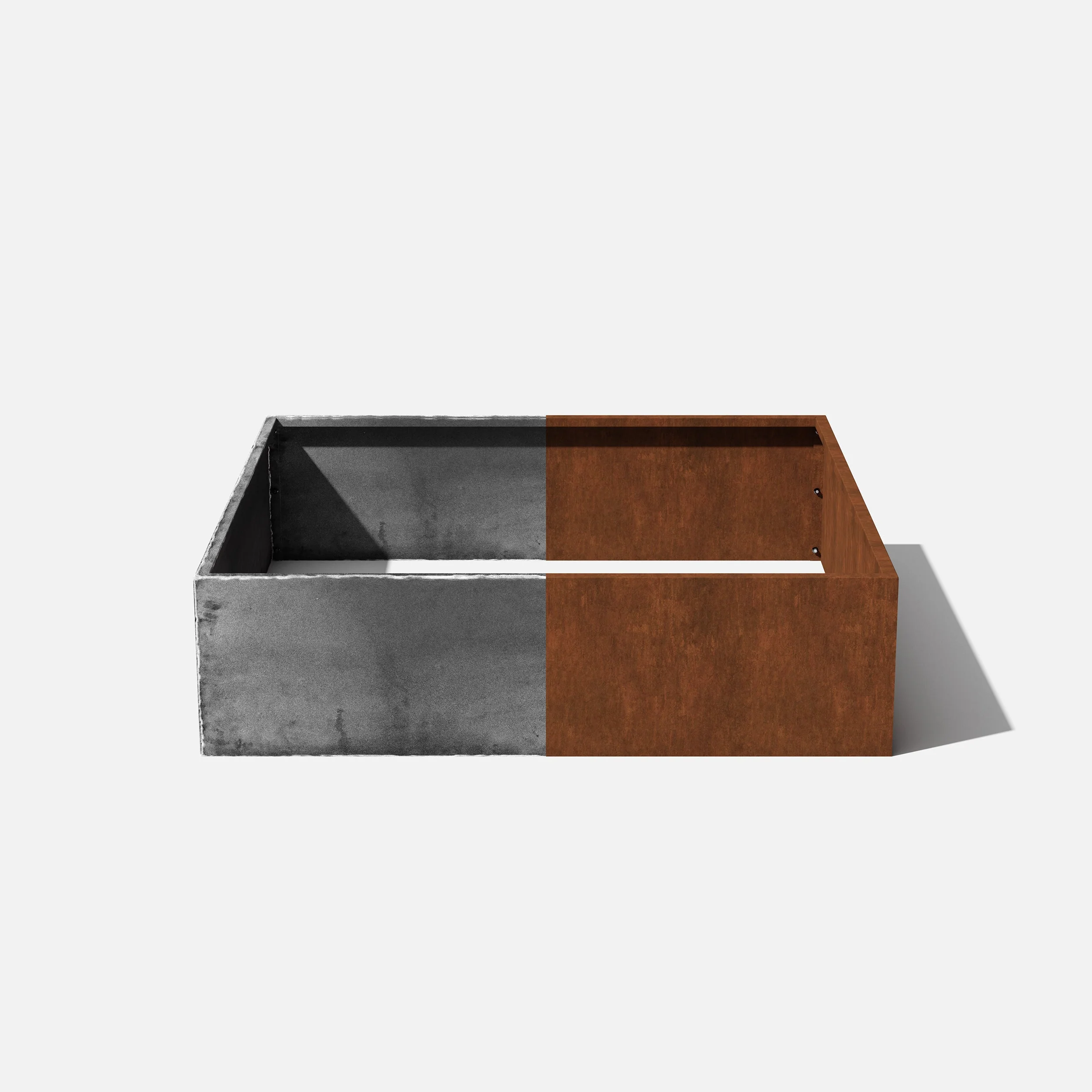 corten garden bed planter - Image 9