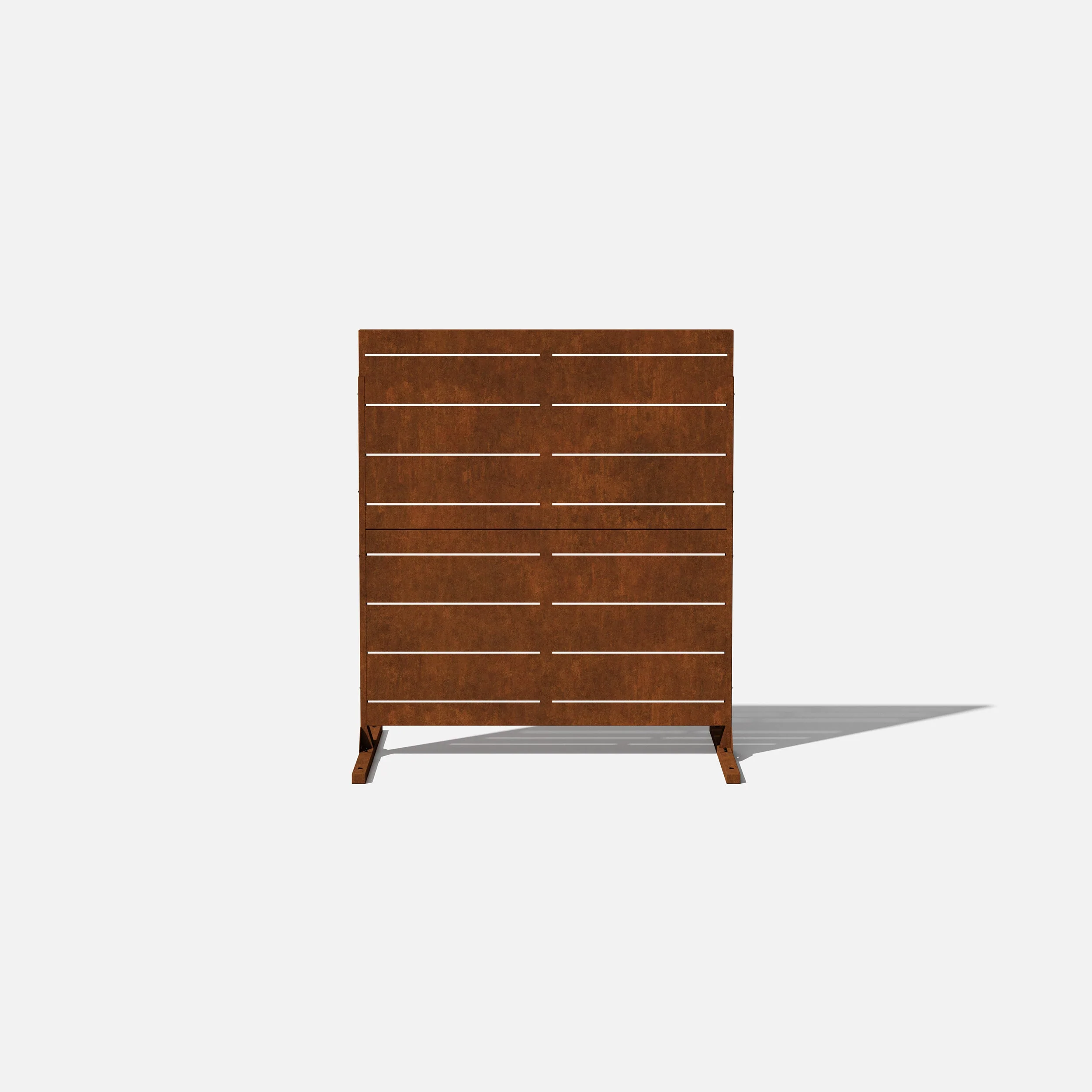 corten linear privacy screen set - Image 19