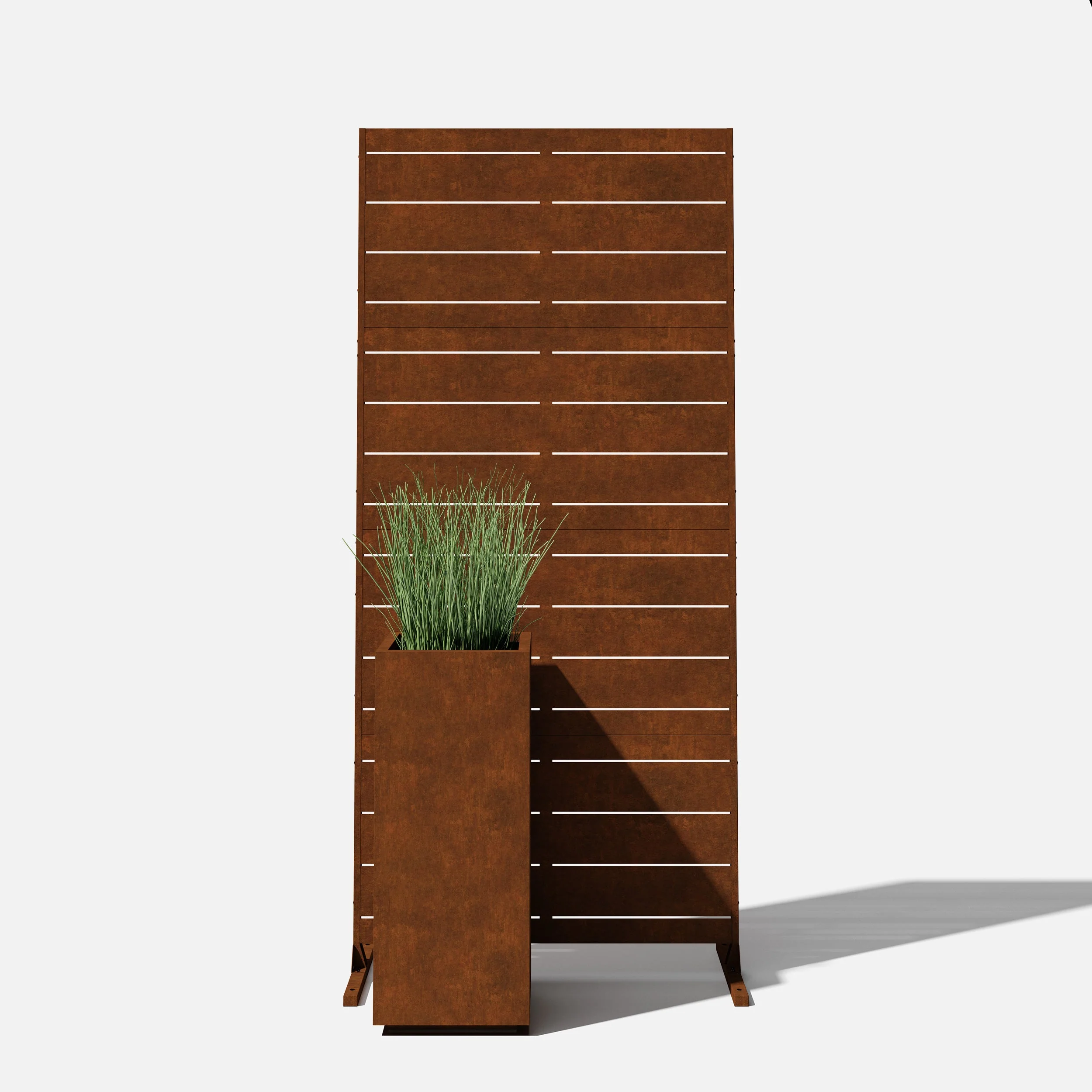 corten linear privacy screen set - Image 34