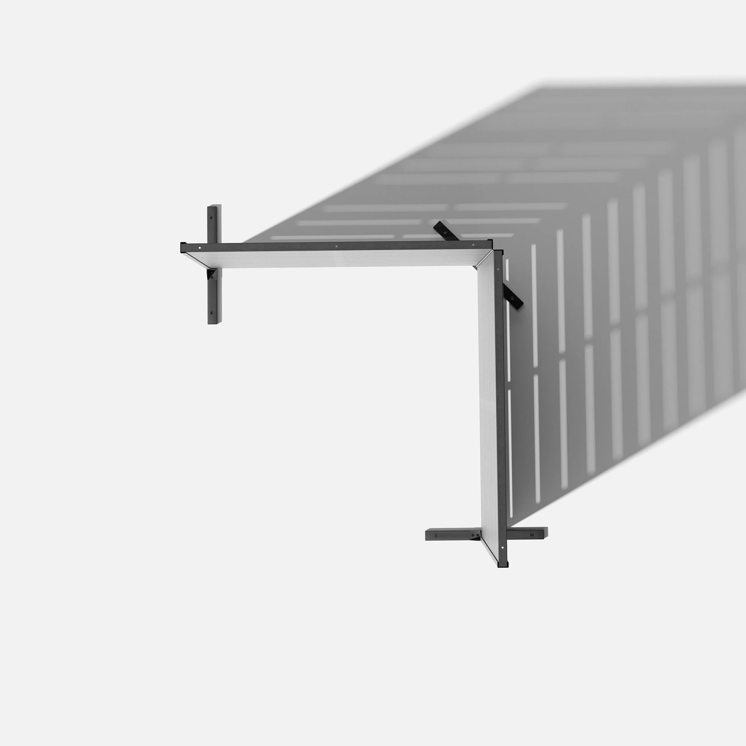 corten linear privacy screen set - Image 49