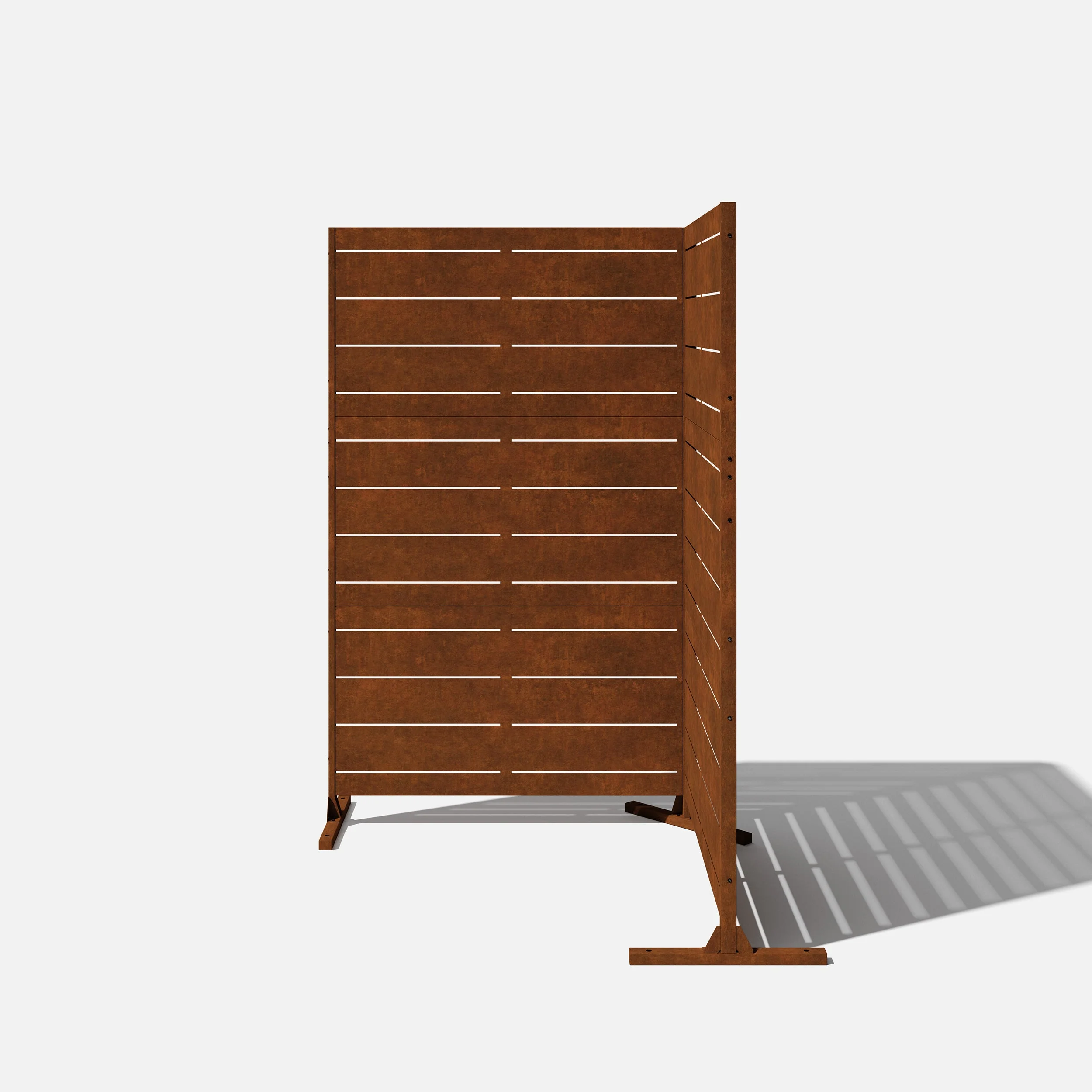 corten linear privacy screen set - Image 52
