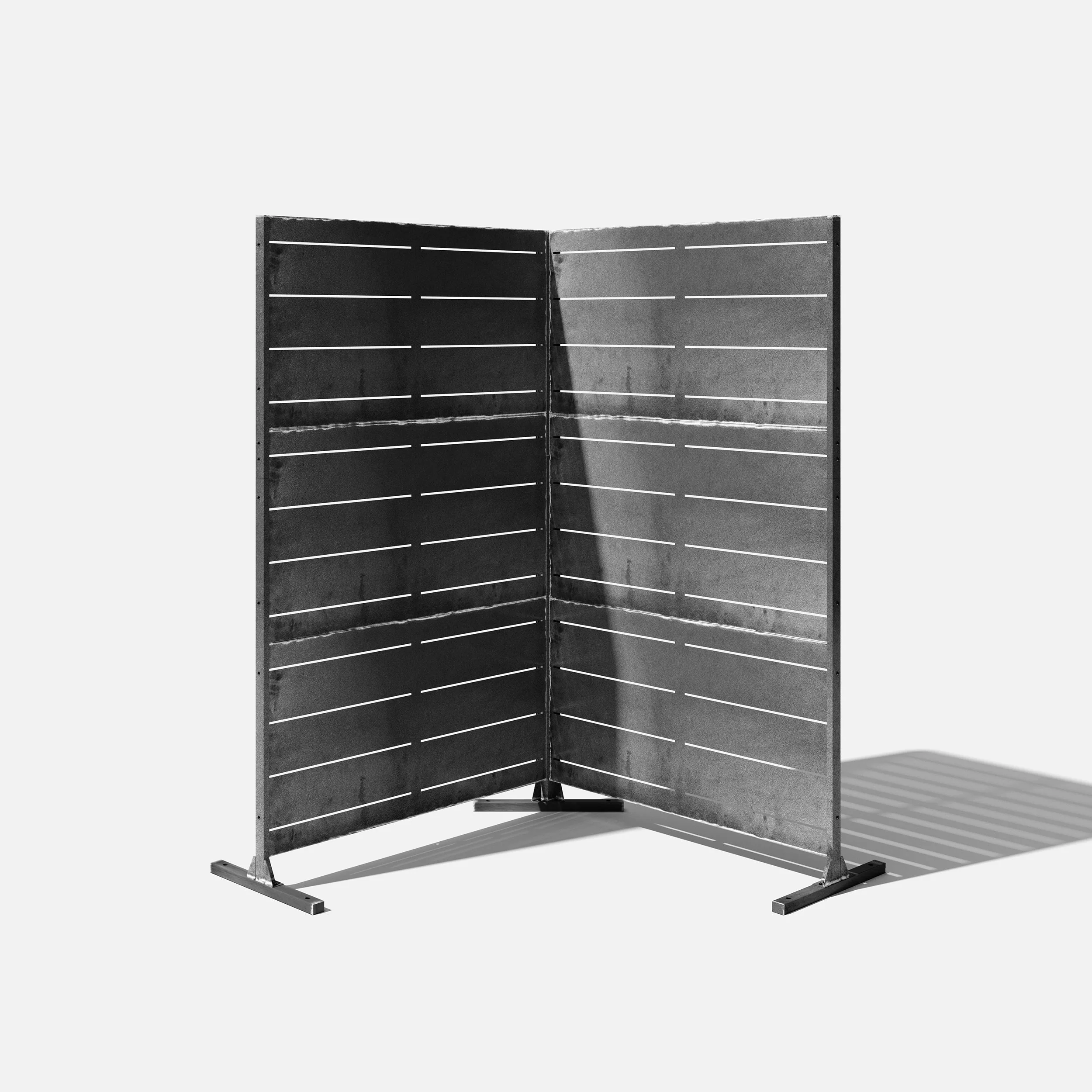 corten linear privacy screen set - Image 53