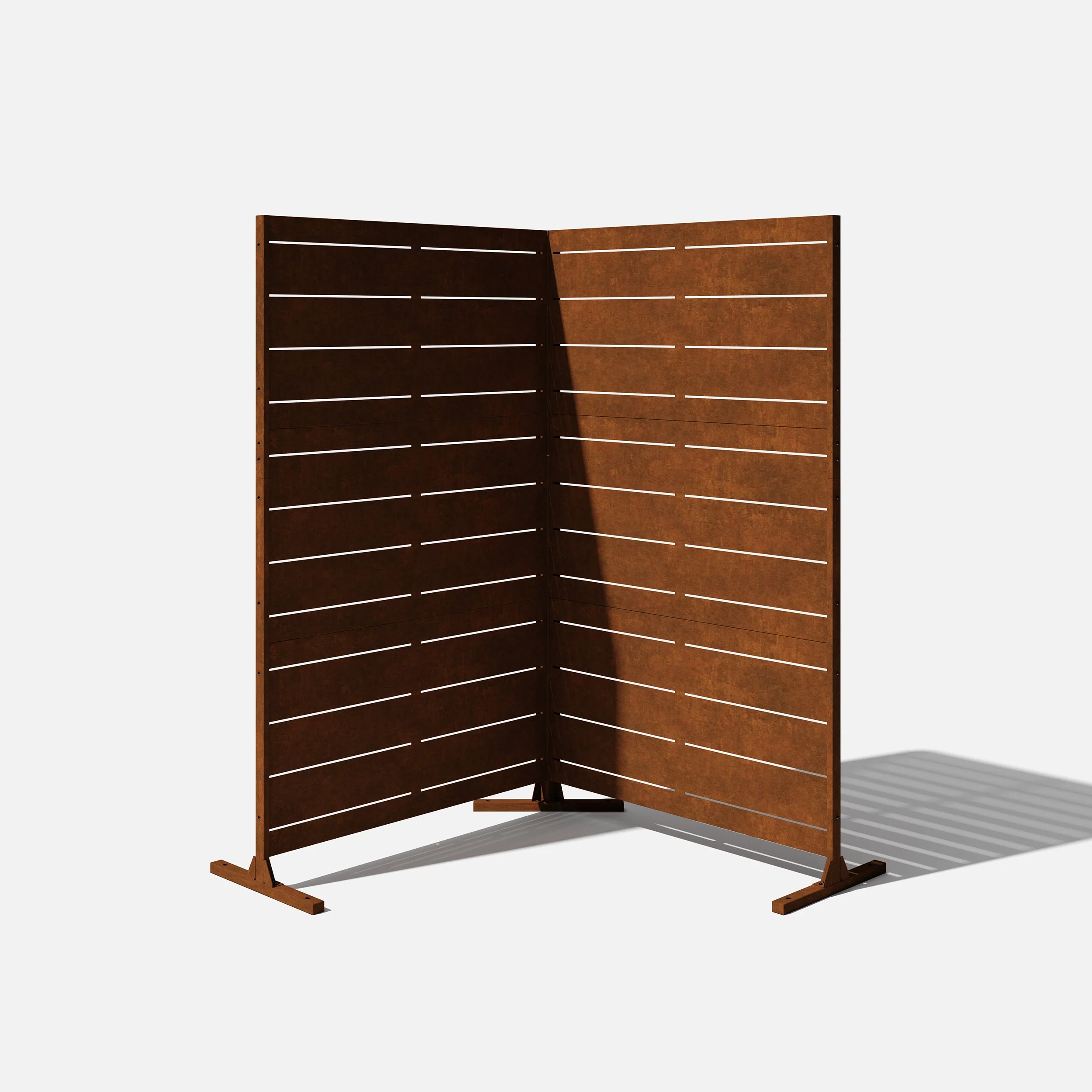 corten linear privacy screen set - Image 56