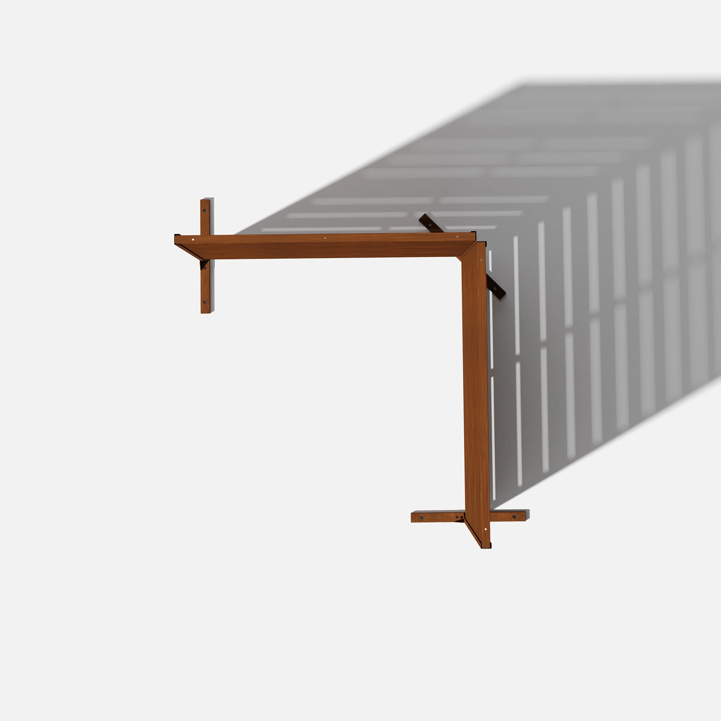 corten linear privacy screen set - Image 58