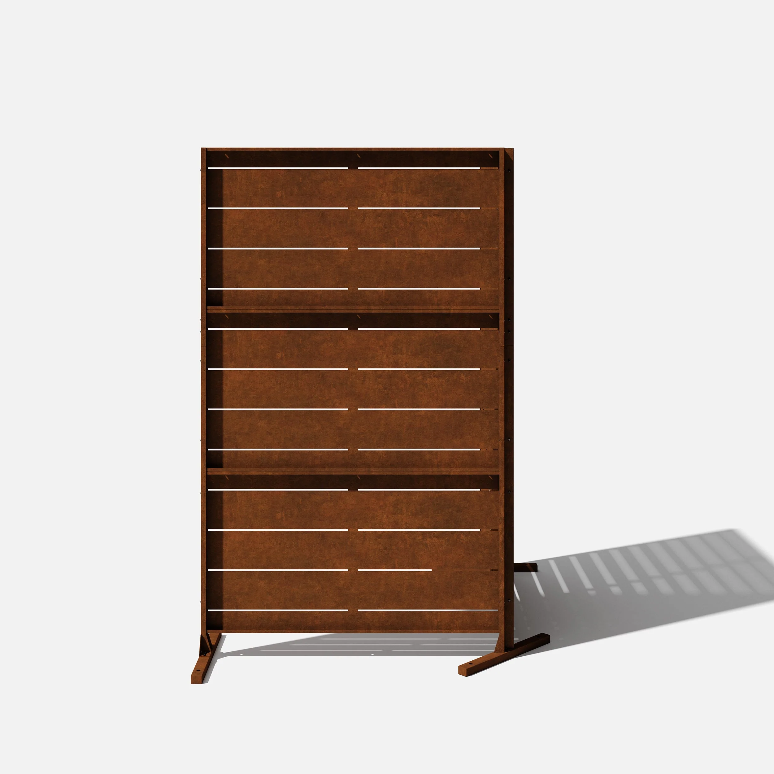 corten linear privacy screen set - Image 59