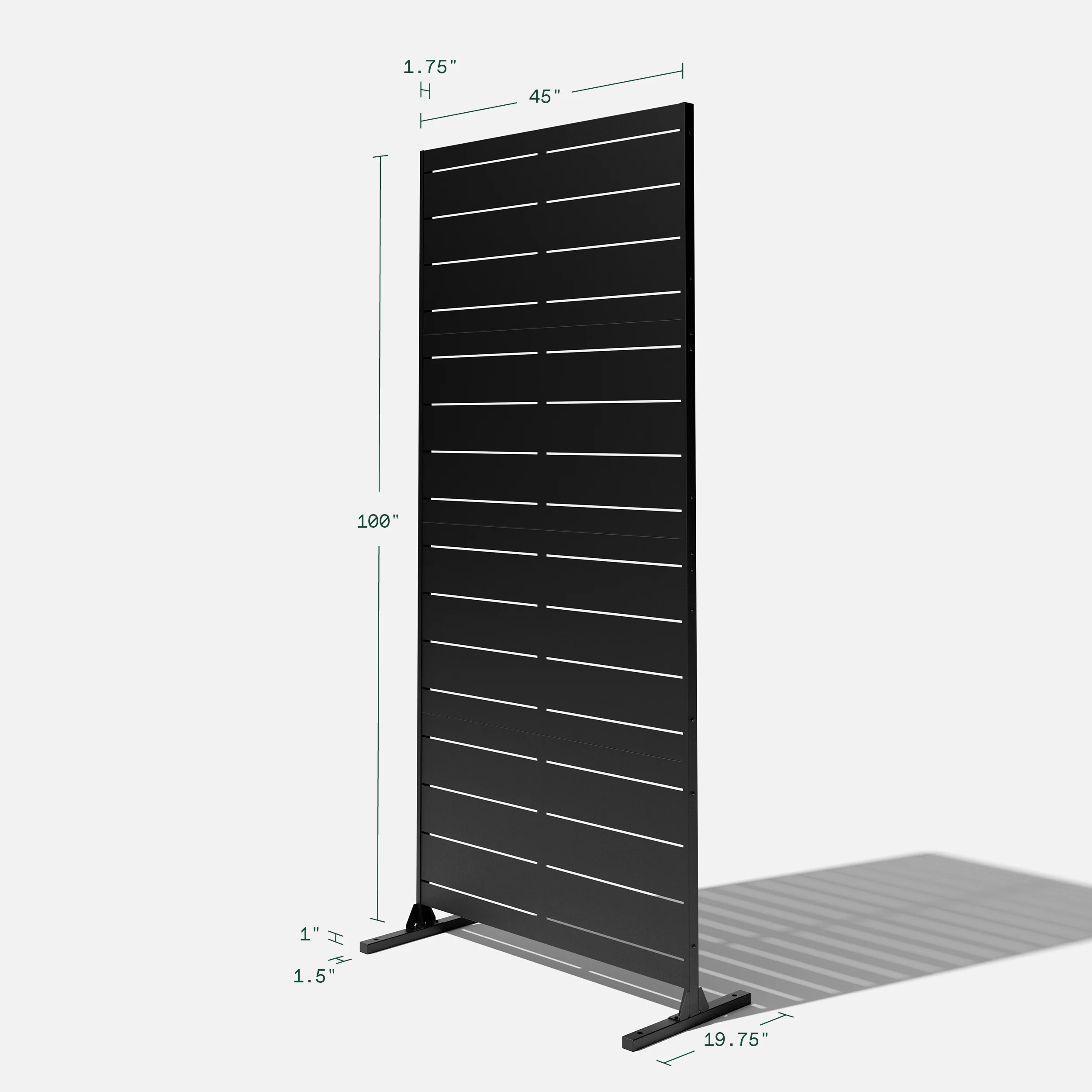 corten linear privacy screen set - Image 70