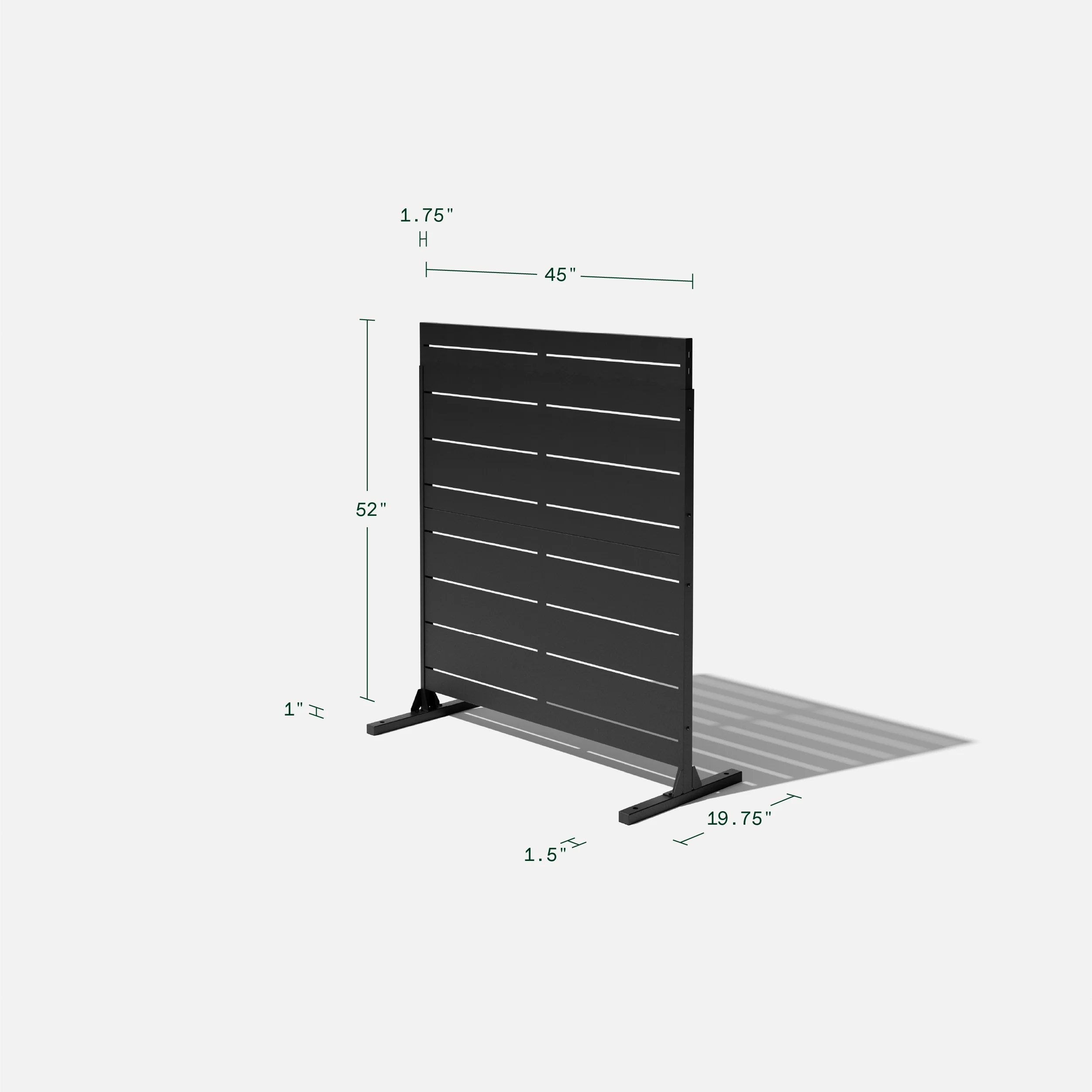 corten linear privacy screen set - Image 80